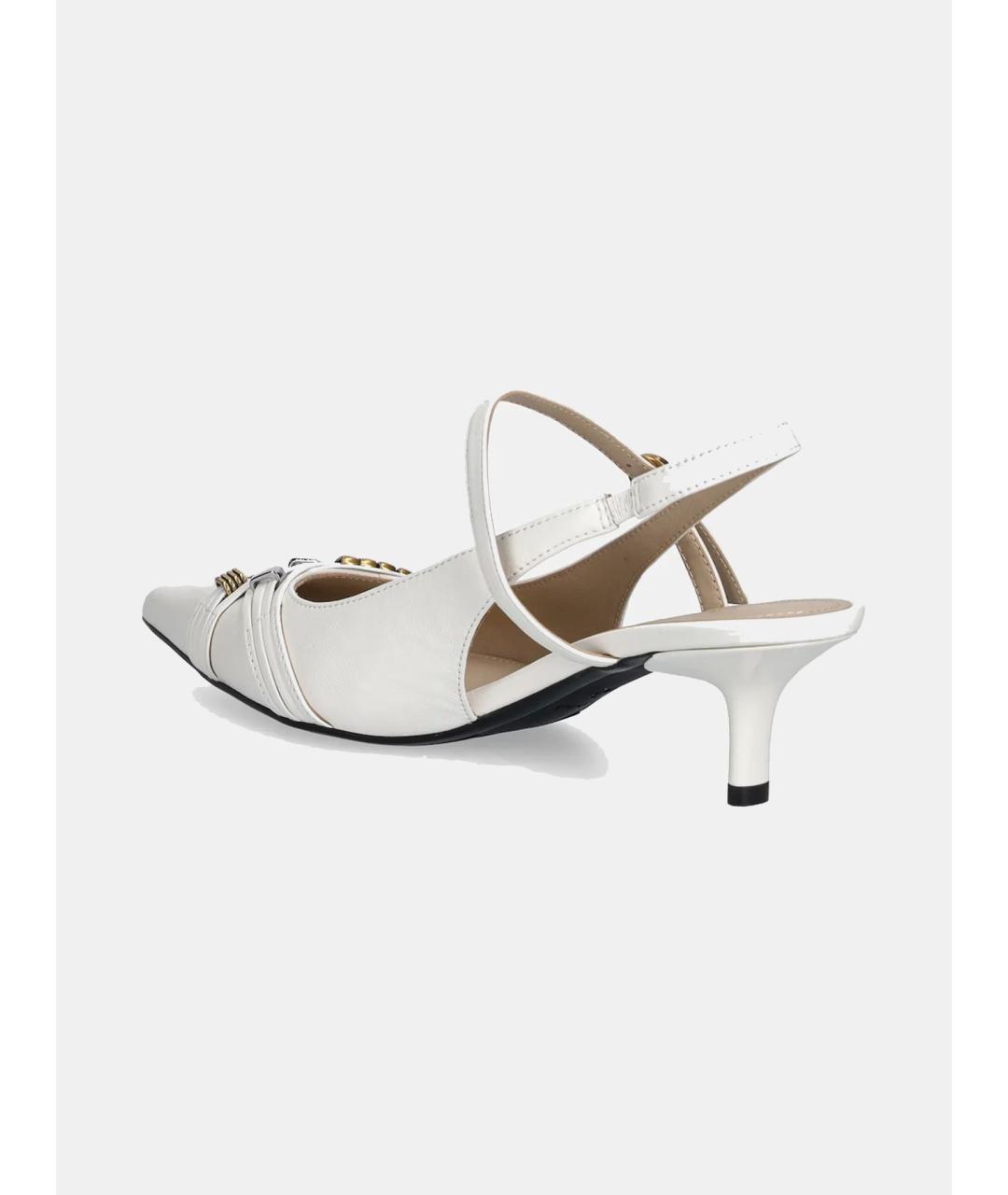 PINKO Белые кожаные туфли, фото 3