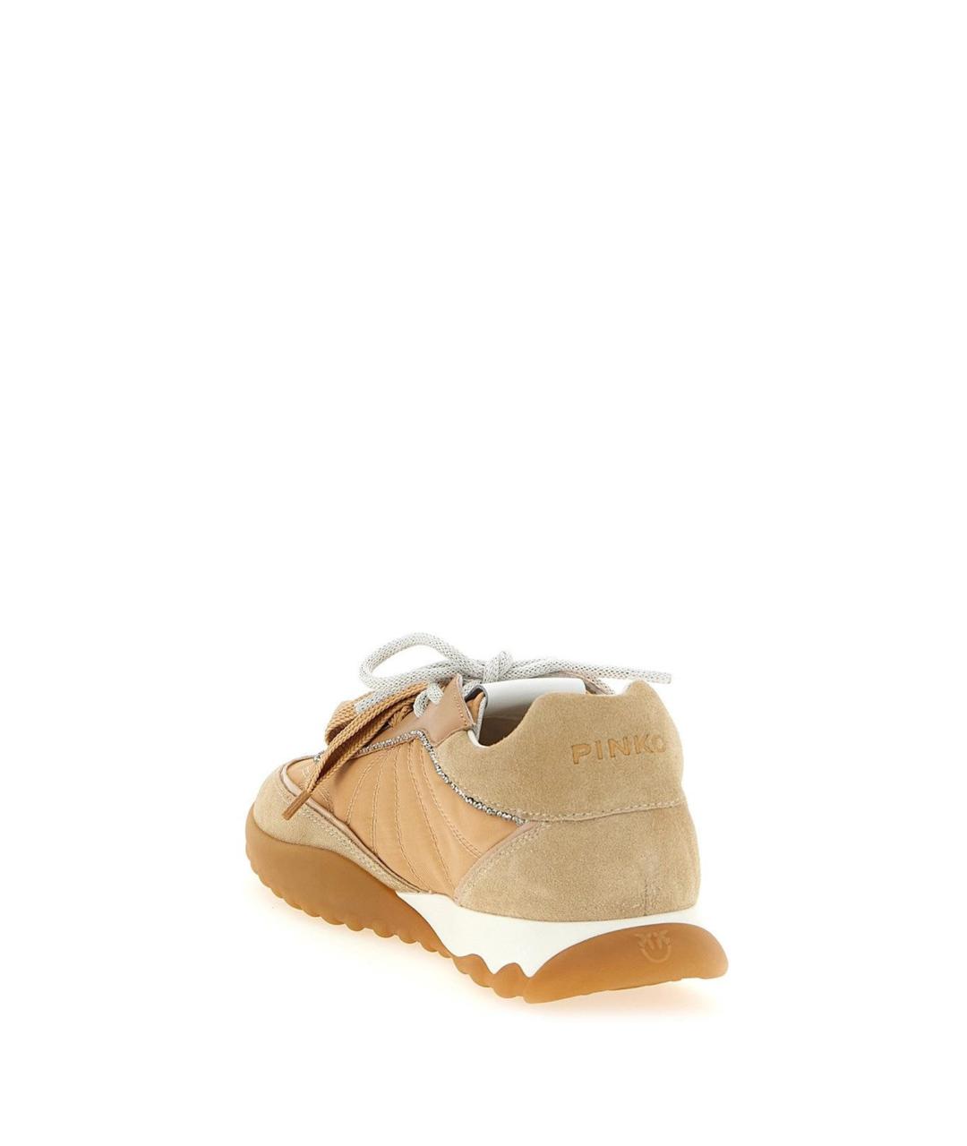 PINKO Коричневые кроссовки, фото 3