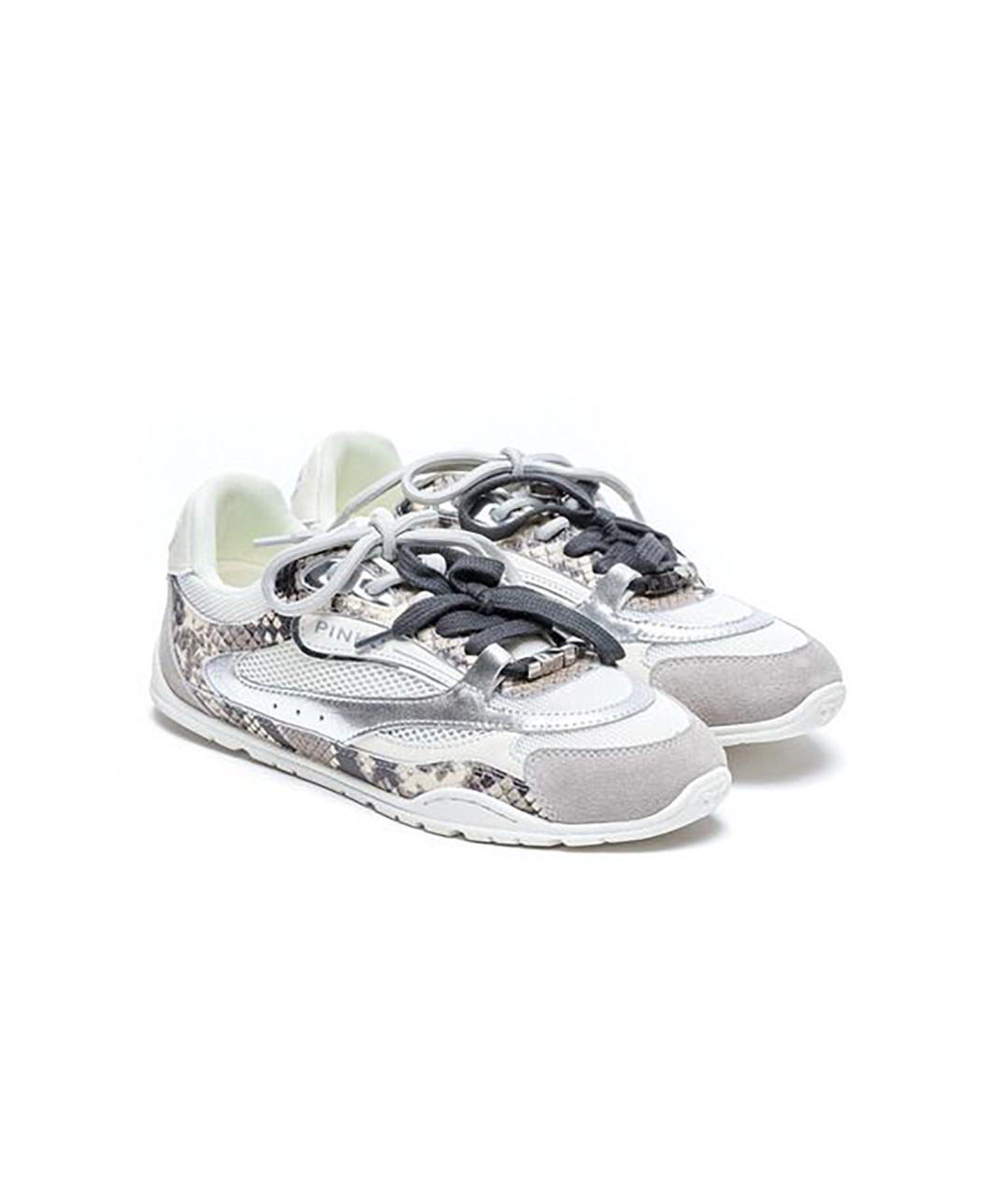 PINKO Серые кроссовки, фото 2