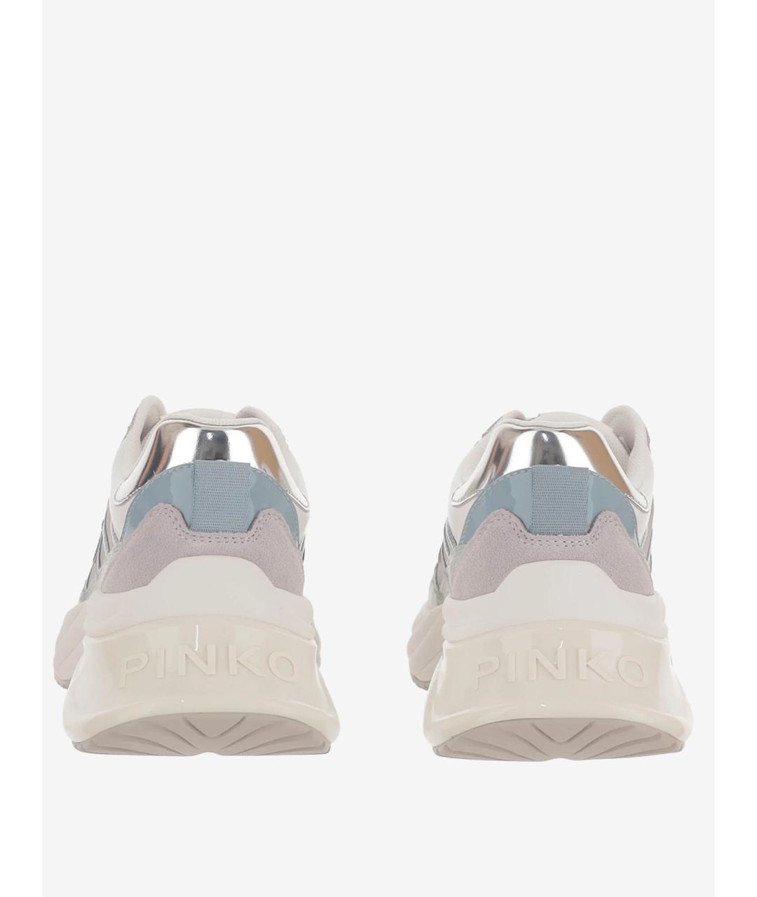 PINKO Мульти замшевые кроссовки, фото 4