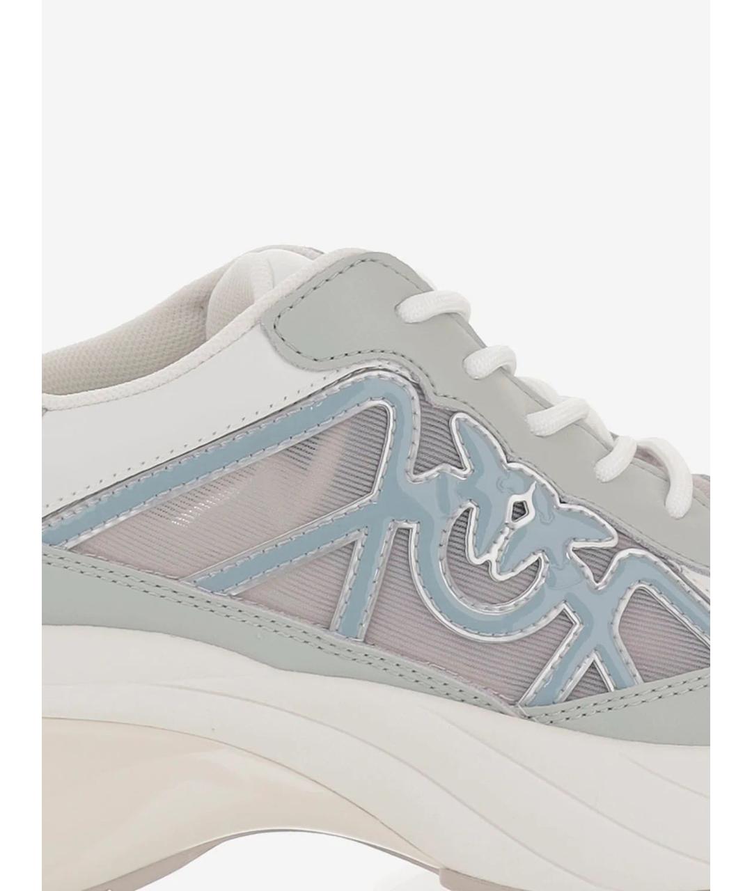 PINKO Мульти замшевые кроссовки, фото 5