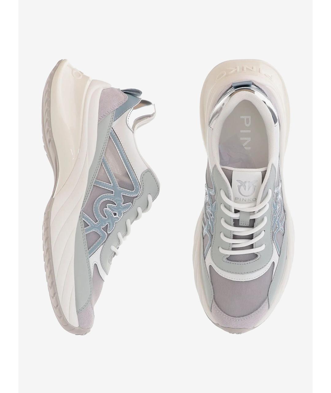PINKO Мульти замшевые кроссовки, фото 2