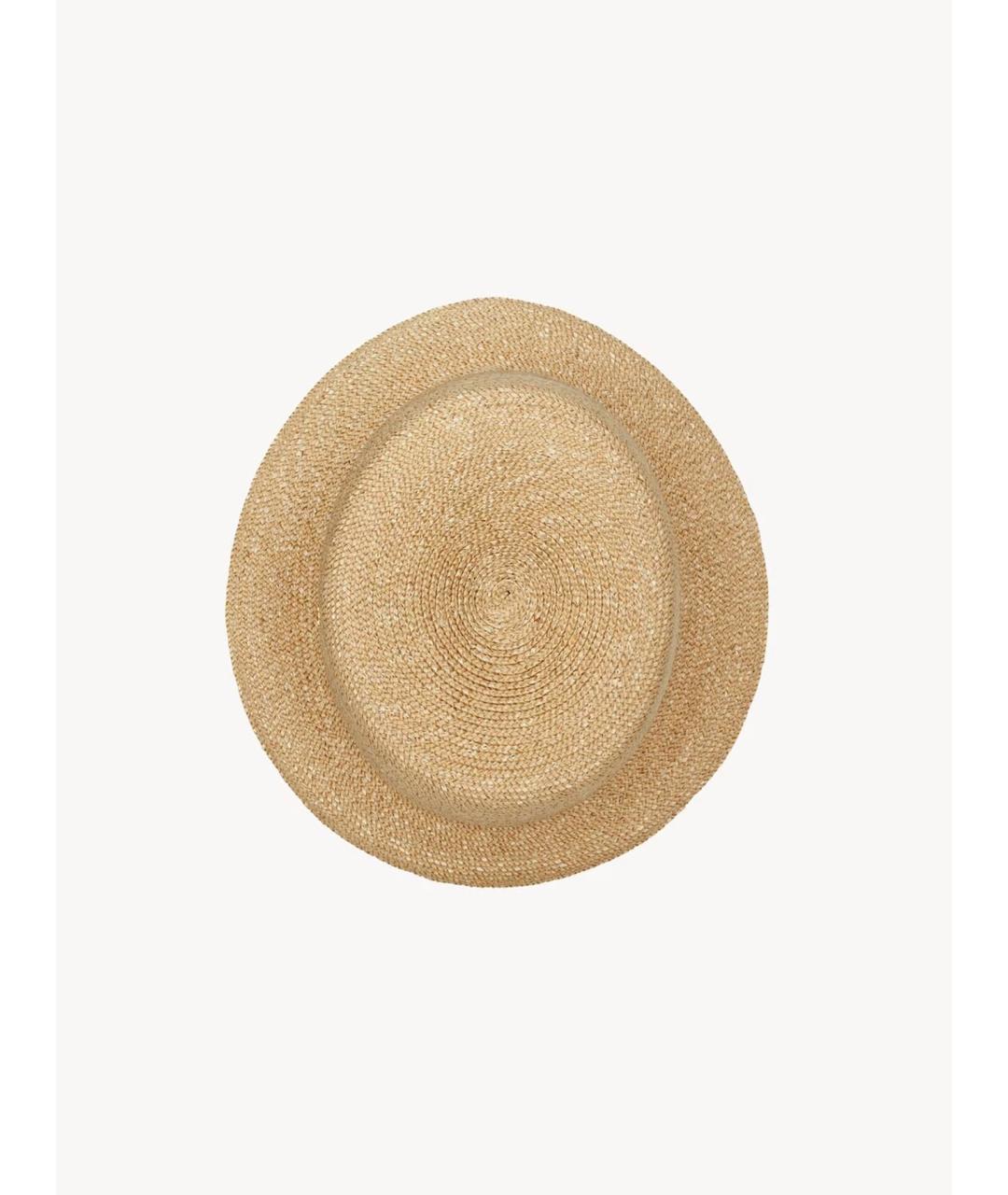 SAINT LAURENT Бежевая шляпа, фото 3