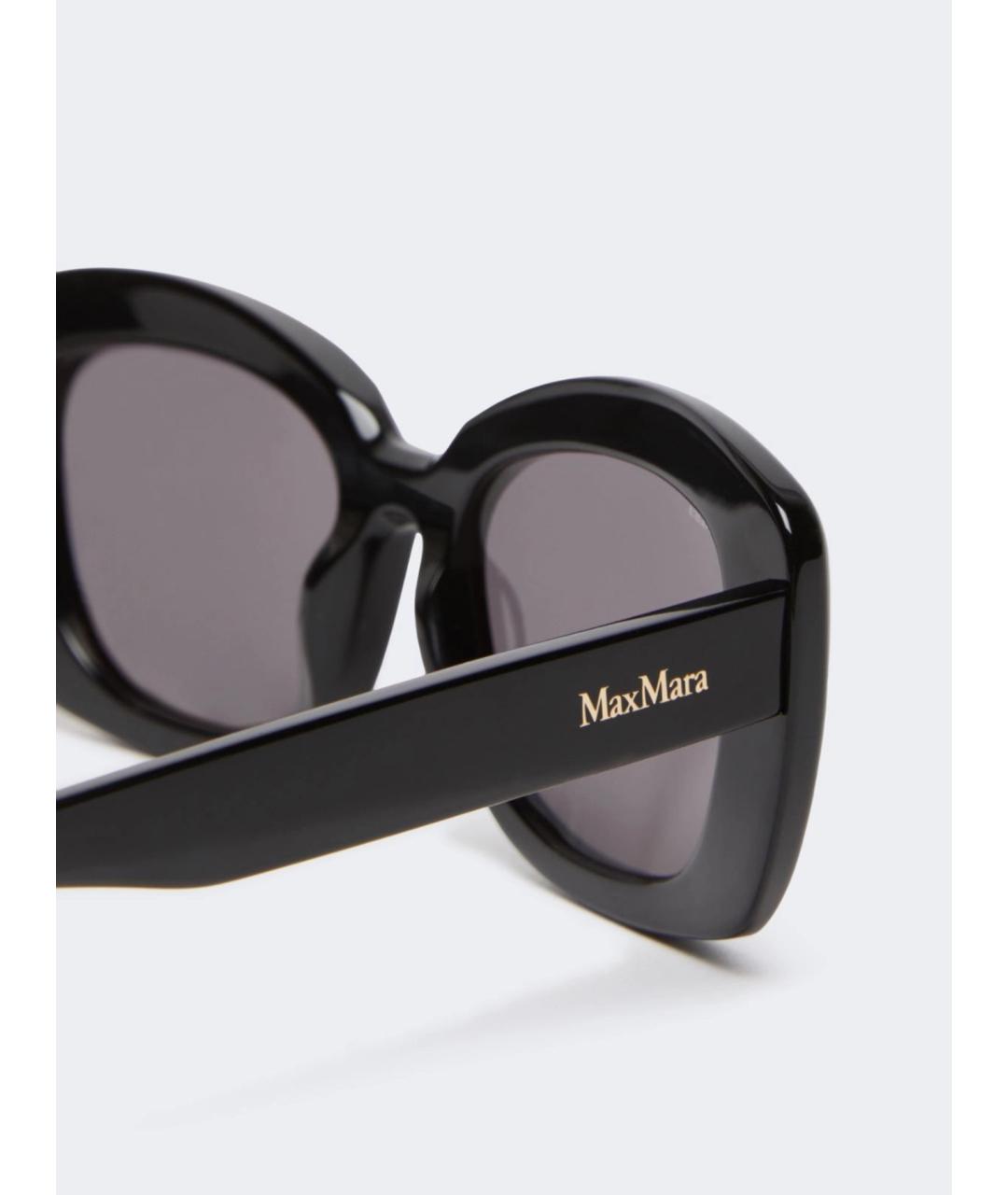 MAX MARA Черные солнцезащитные очки, фото 3