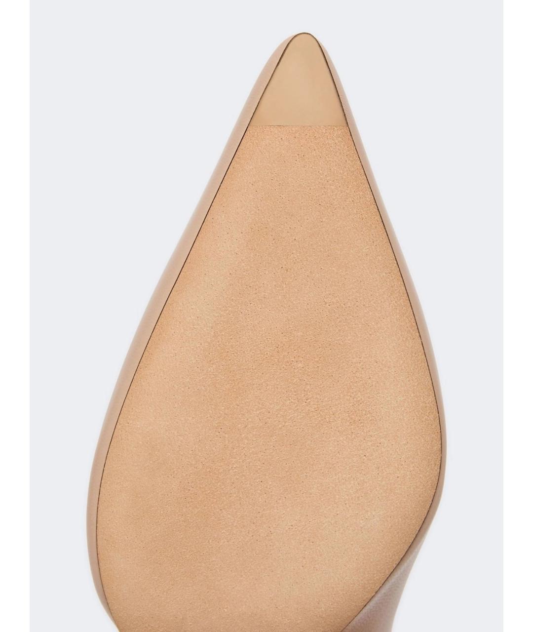 MAX MARA Розовые кожаные туфли, фото 5