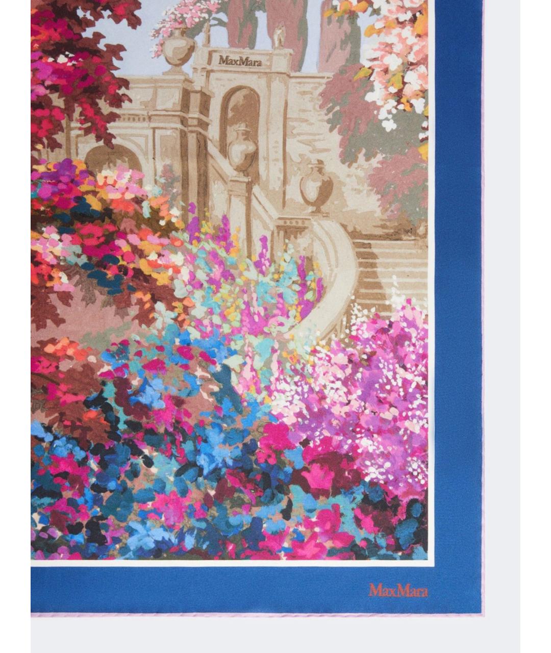 MAX MARA Мульти шелковый шарф, фото 2