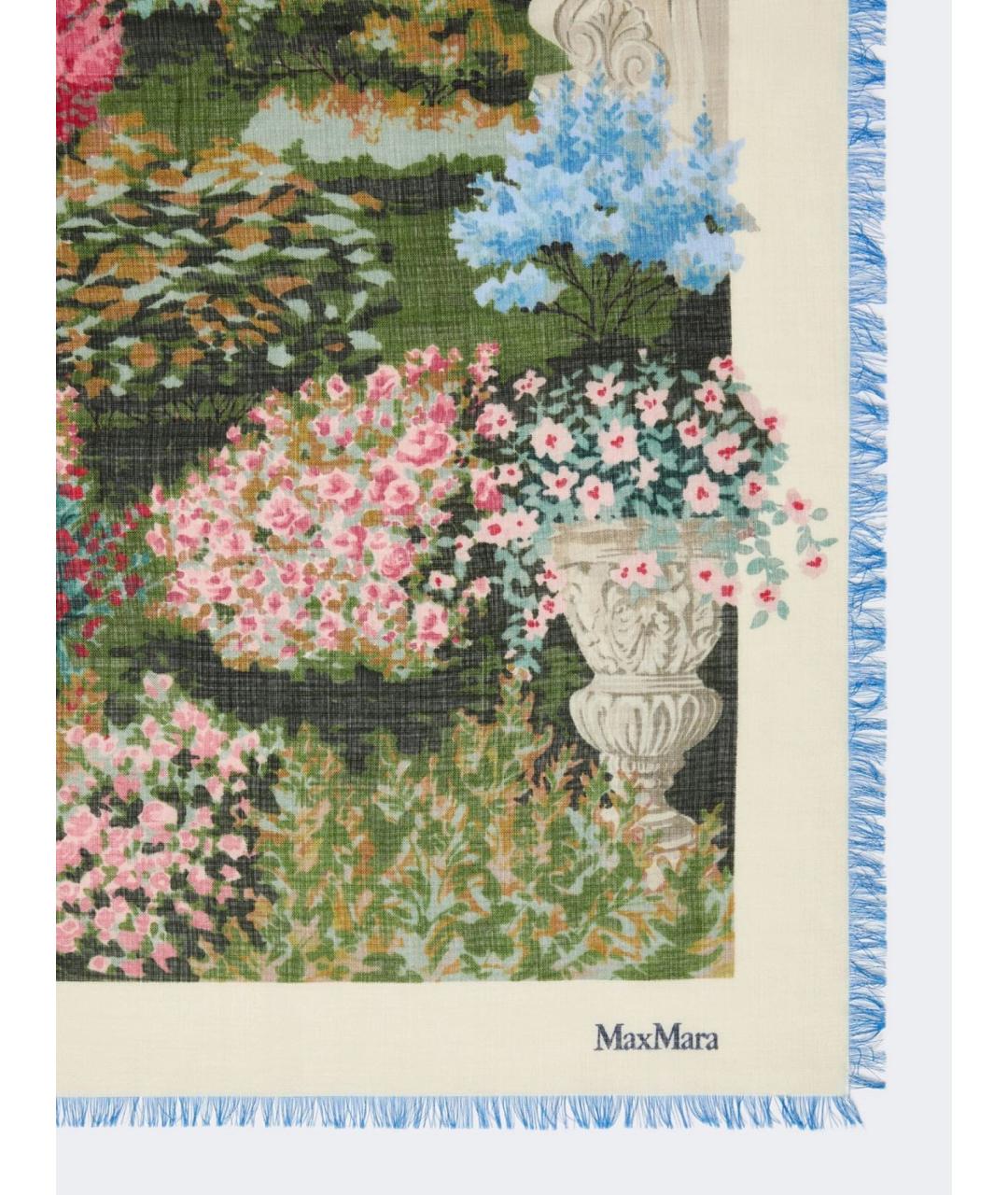MAX MARA Мульти шелковый платок, фото 2
