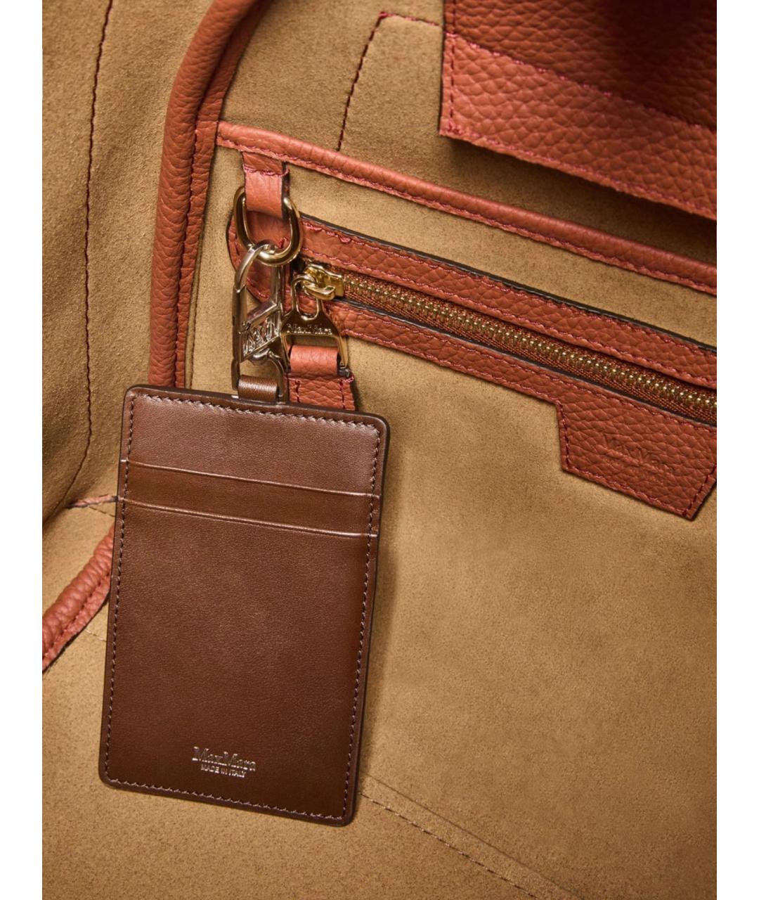 MAX MARA Мульти кожаная сумка тоут, фото 5