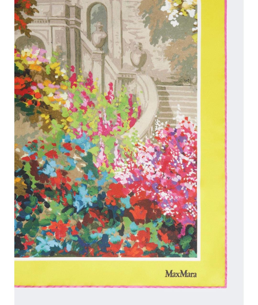 MAX MARA Мульти шелковый платок, фото 2