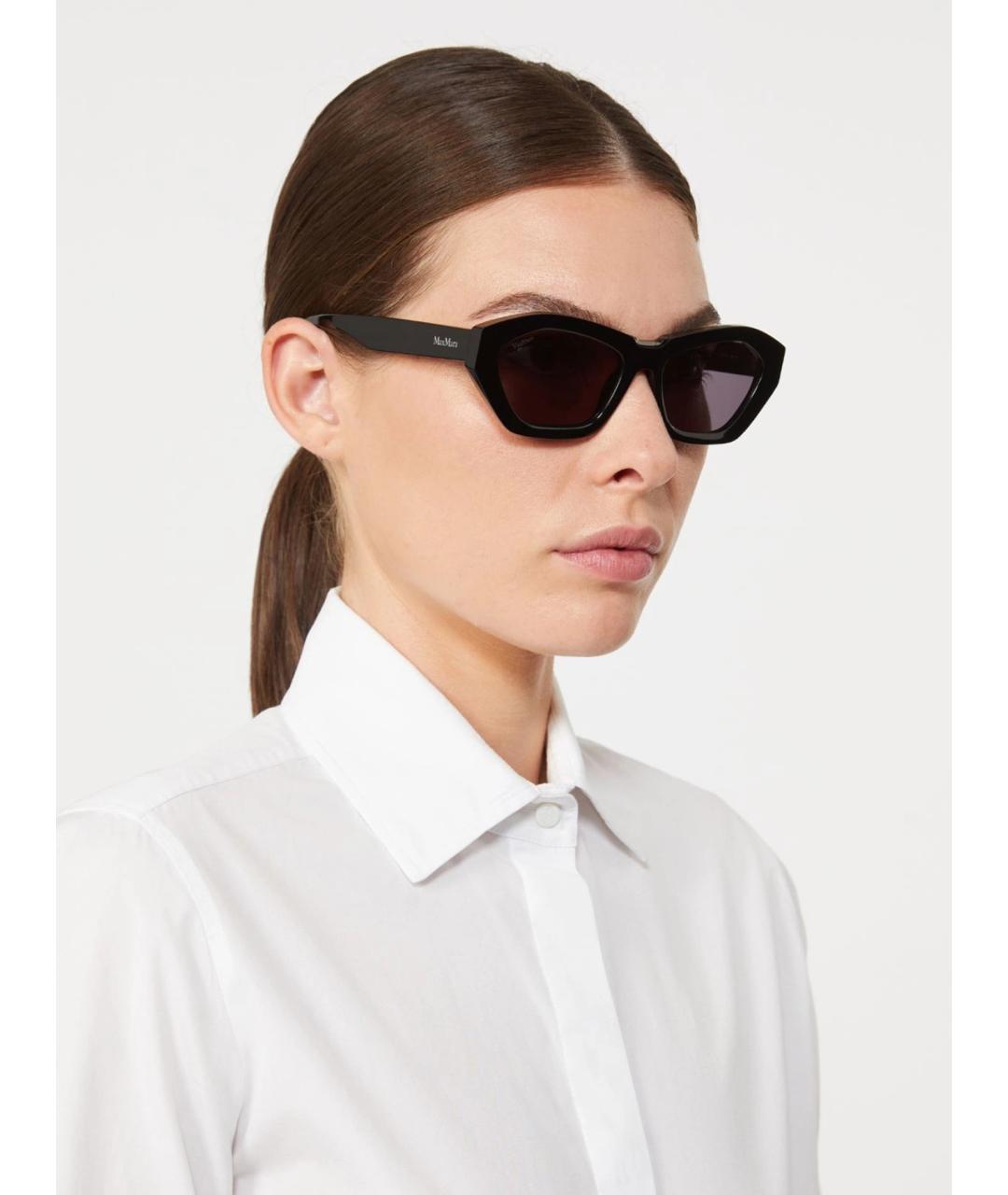 MAX MARA Черные солнцезащитные очки, фото 2