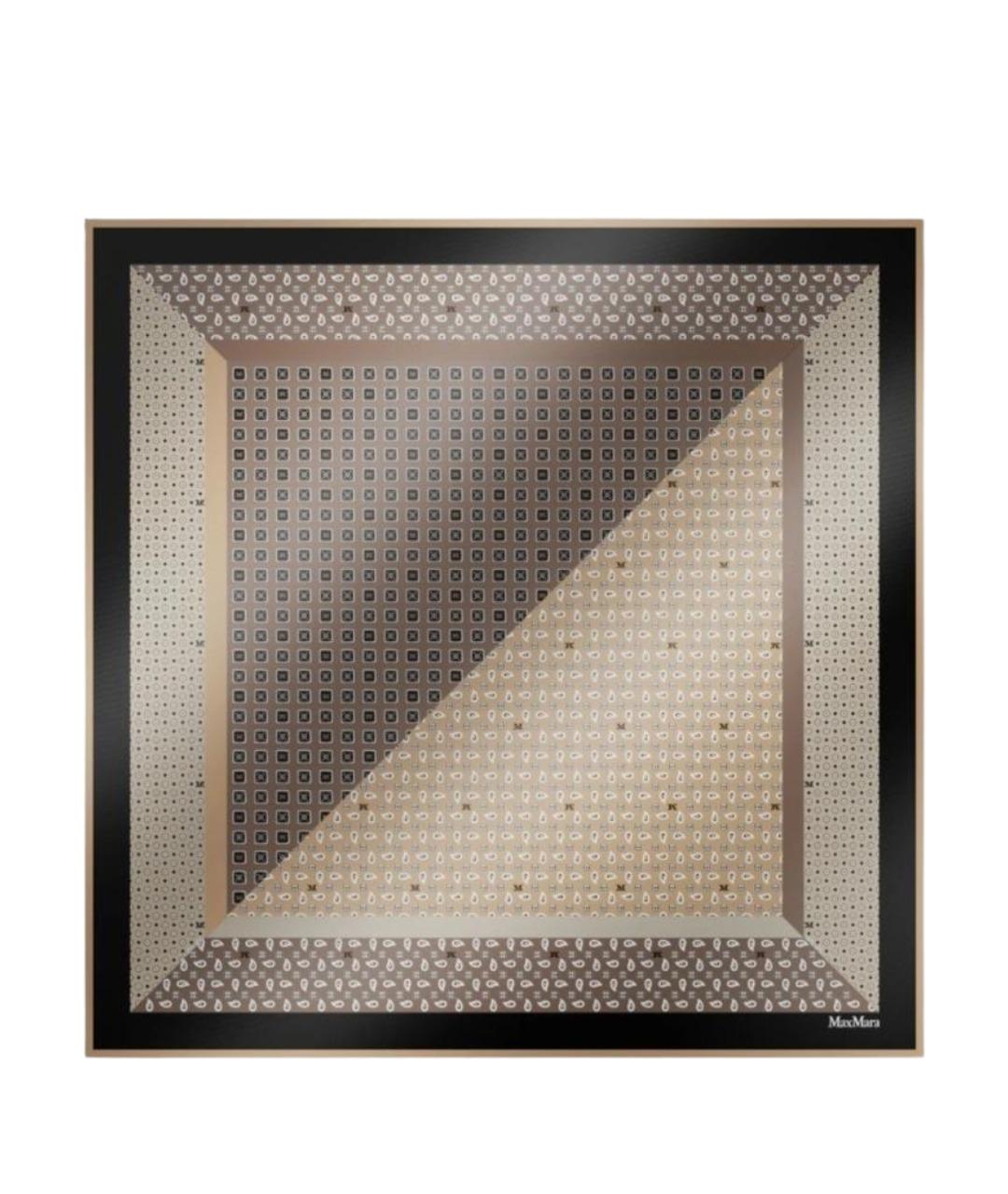 MAX MARA Мульти шелковый платок, фото 1