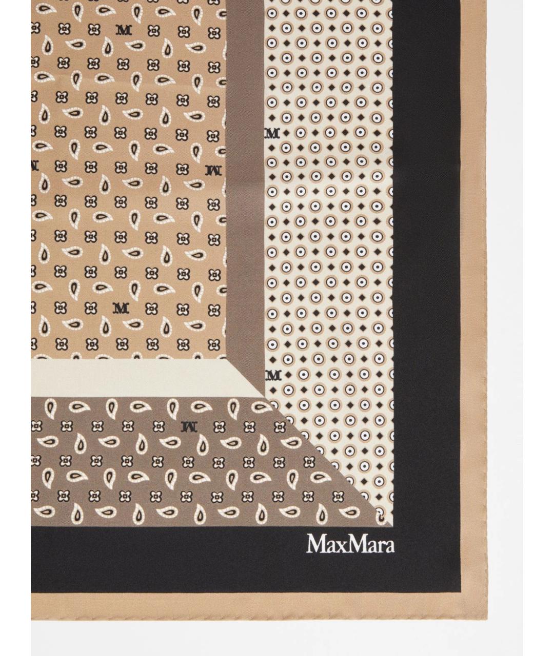 MAX MARA Мульти шелковый платок, фото 2
