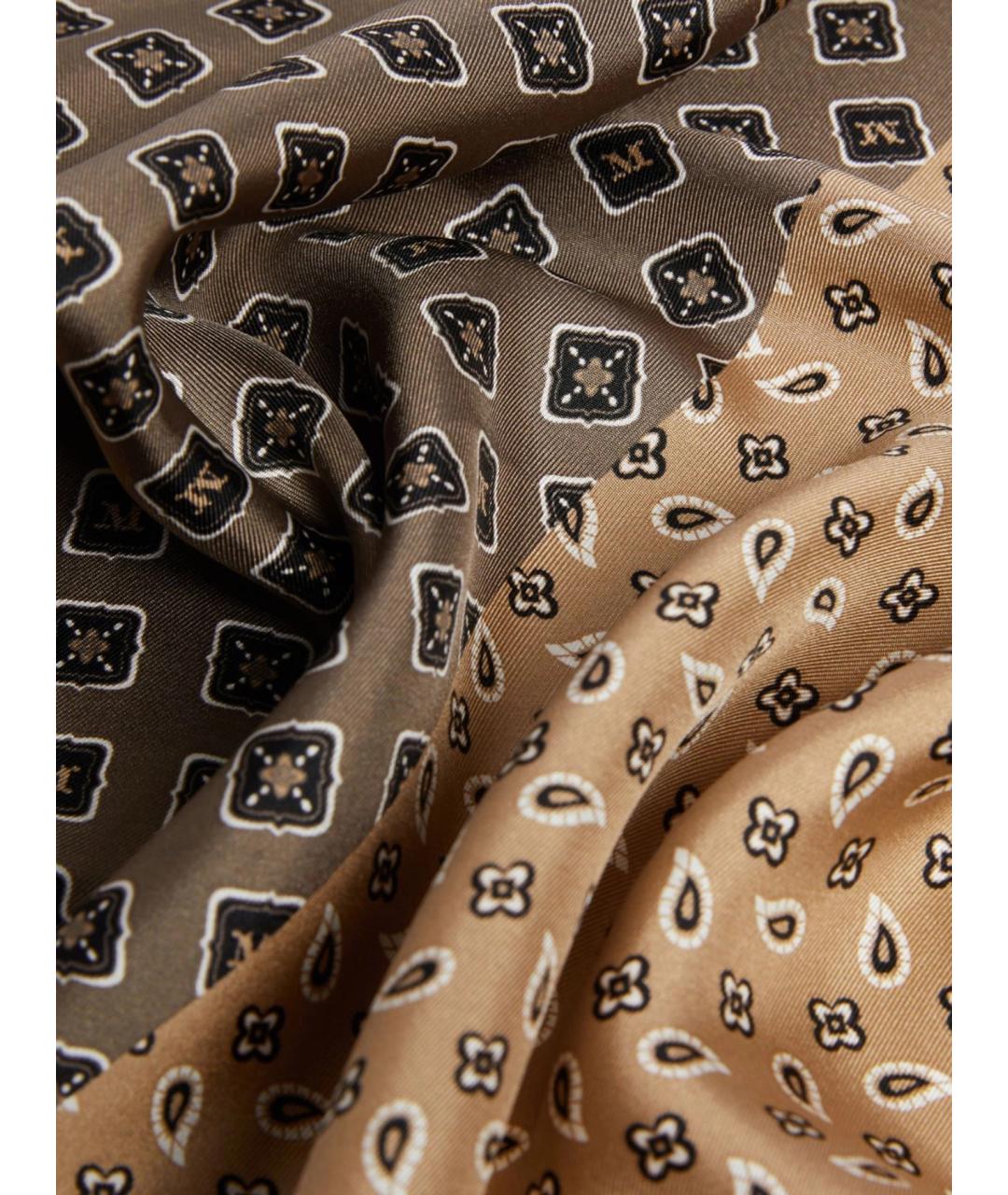 MAX MARA Мульти шелковый платок, фото 3