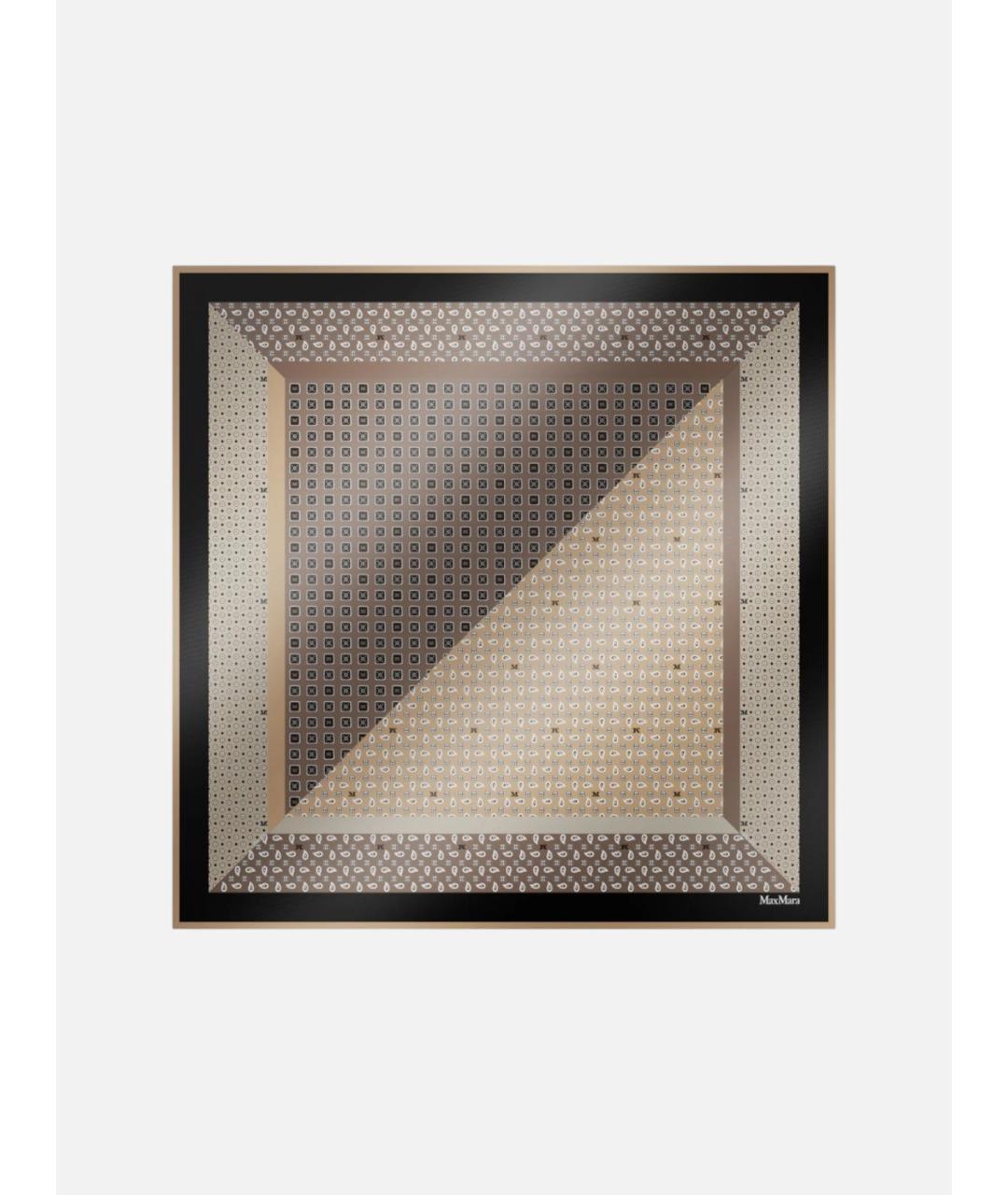 MAX MARA Мульти шелковый платок, фото 4