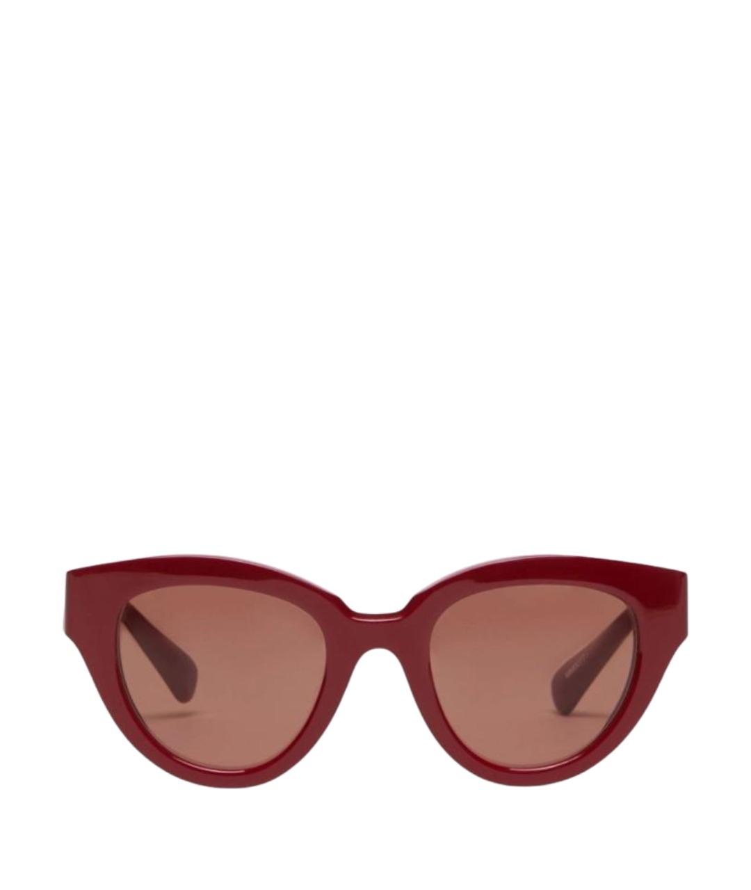 MAX MARA Красные солнцезащитные очки, фото 1