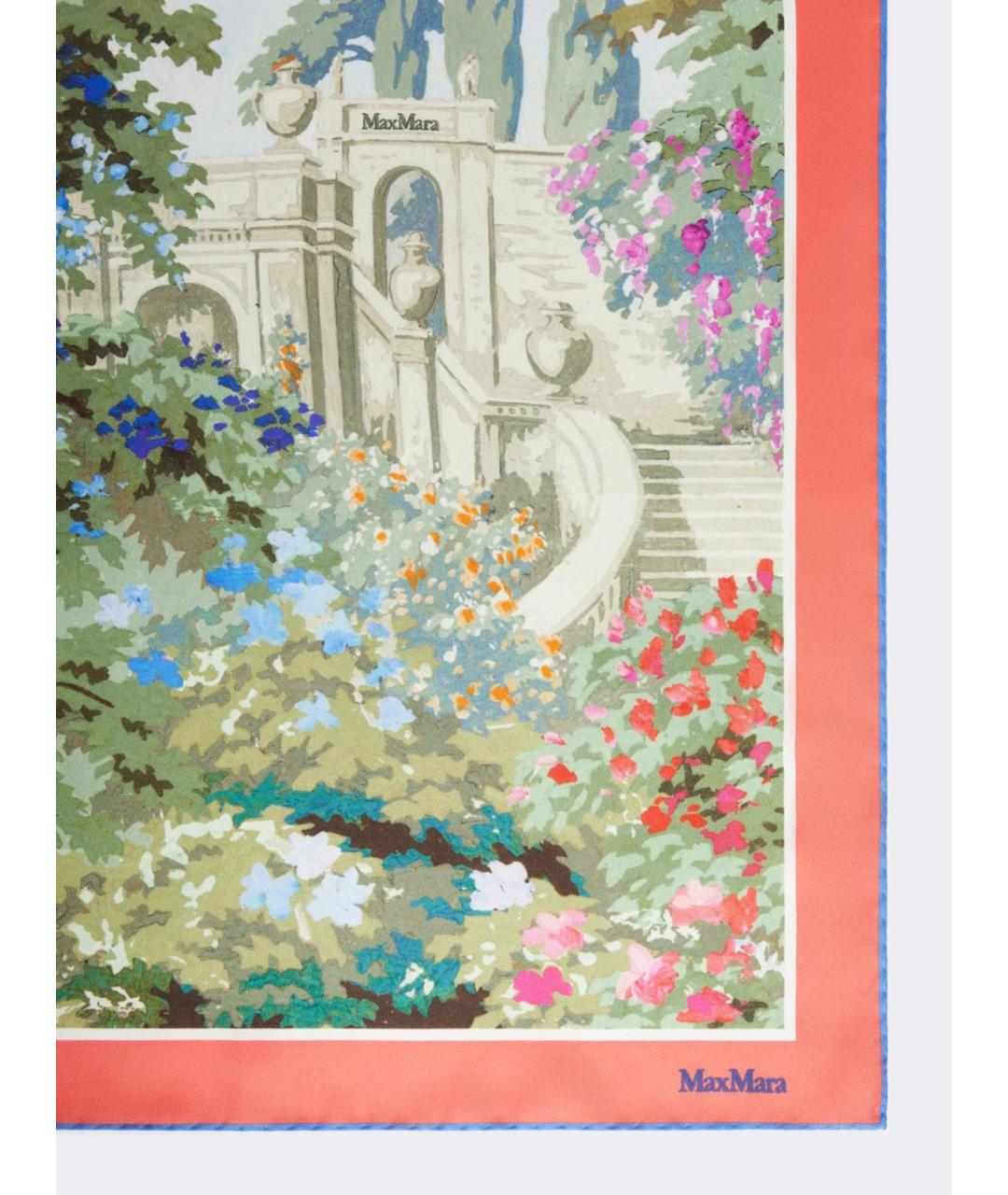 MAX MARA Мульти шелковый платок, фото 2