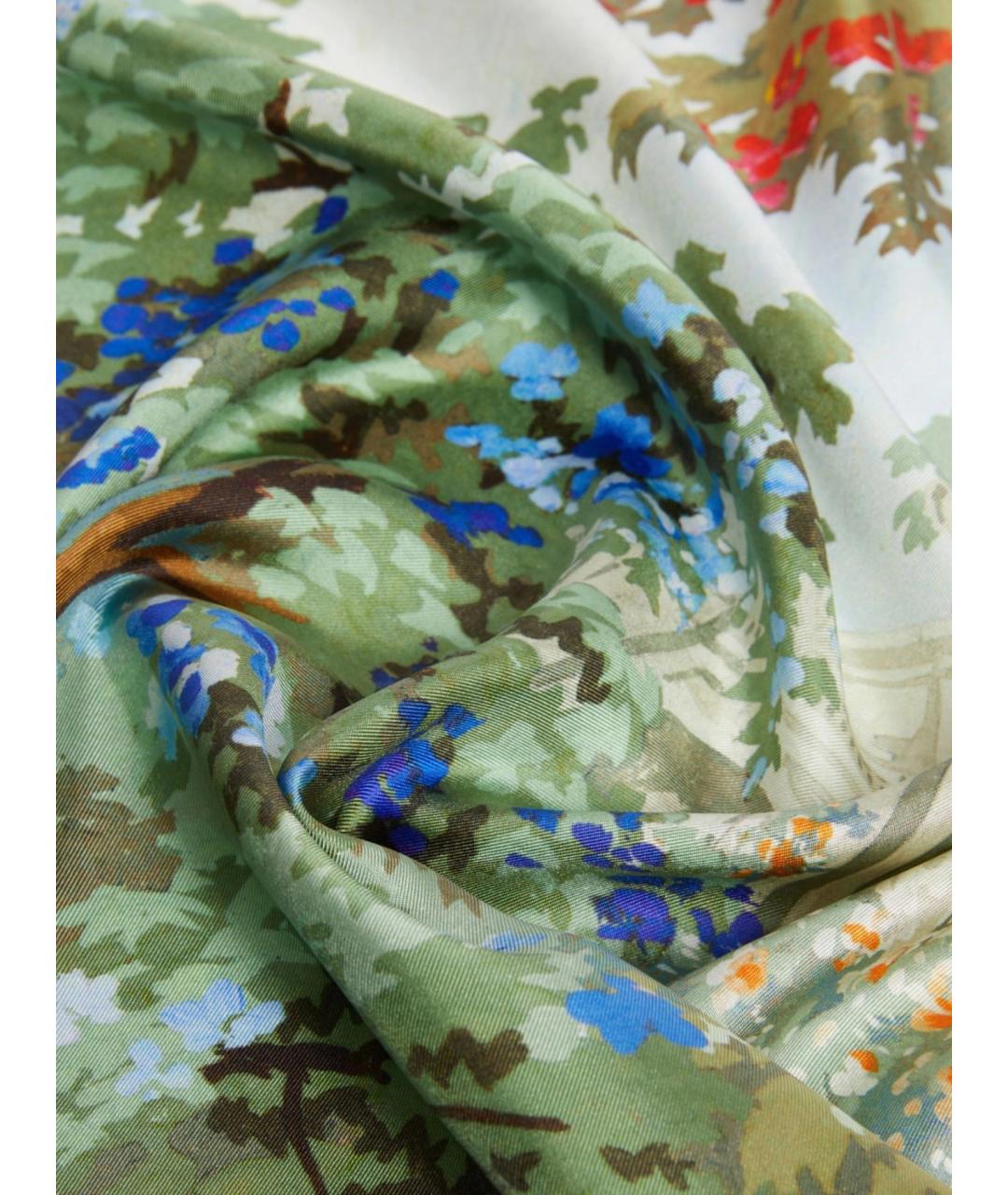 MAX MARA Мульти шелковый платок, фото 3