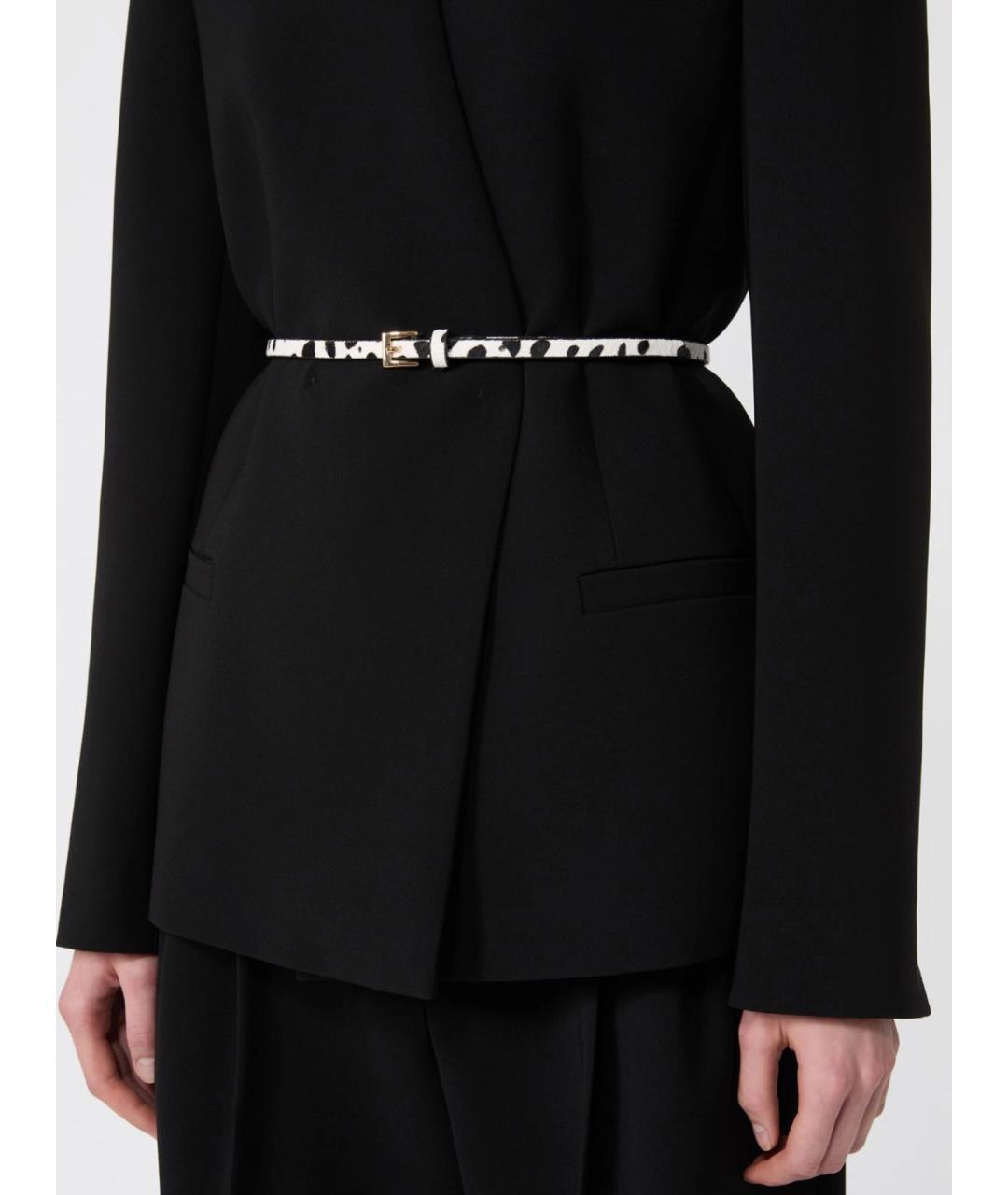MAX MARA STUDIO Черный ацетатный жакет/пиджак, фото 5