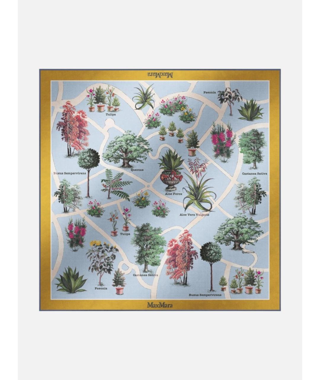 MAX MARA Мульти шерстяной платок, фото 4