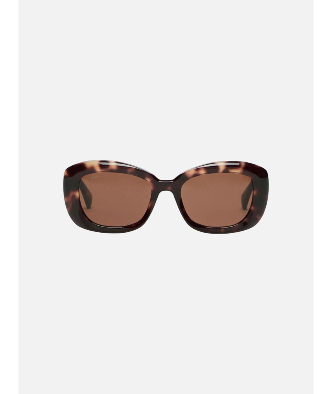 MAX MARA Коричневые солнцезащитные очки, фото 5