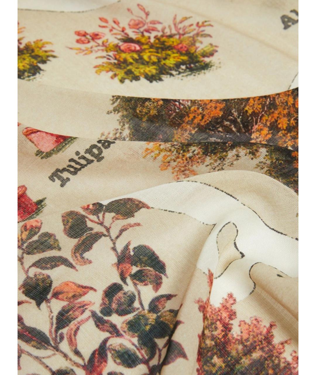 MAX MARA Мульти шерстяной платок, фото 3