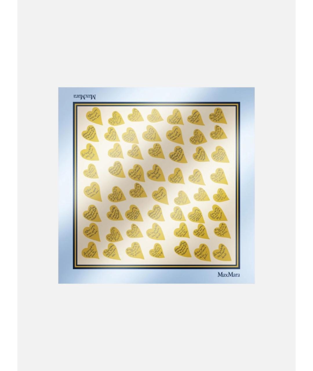 MAX MARA Мульти шелковый платок, фото 5