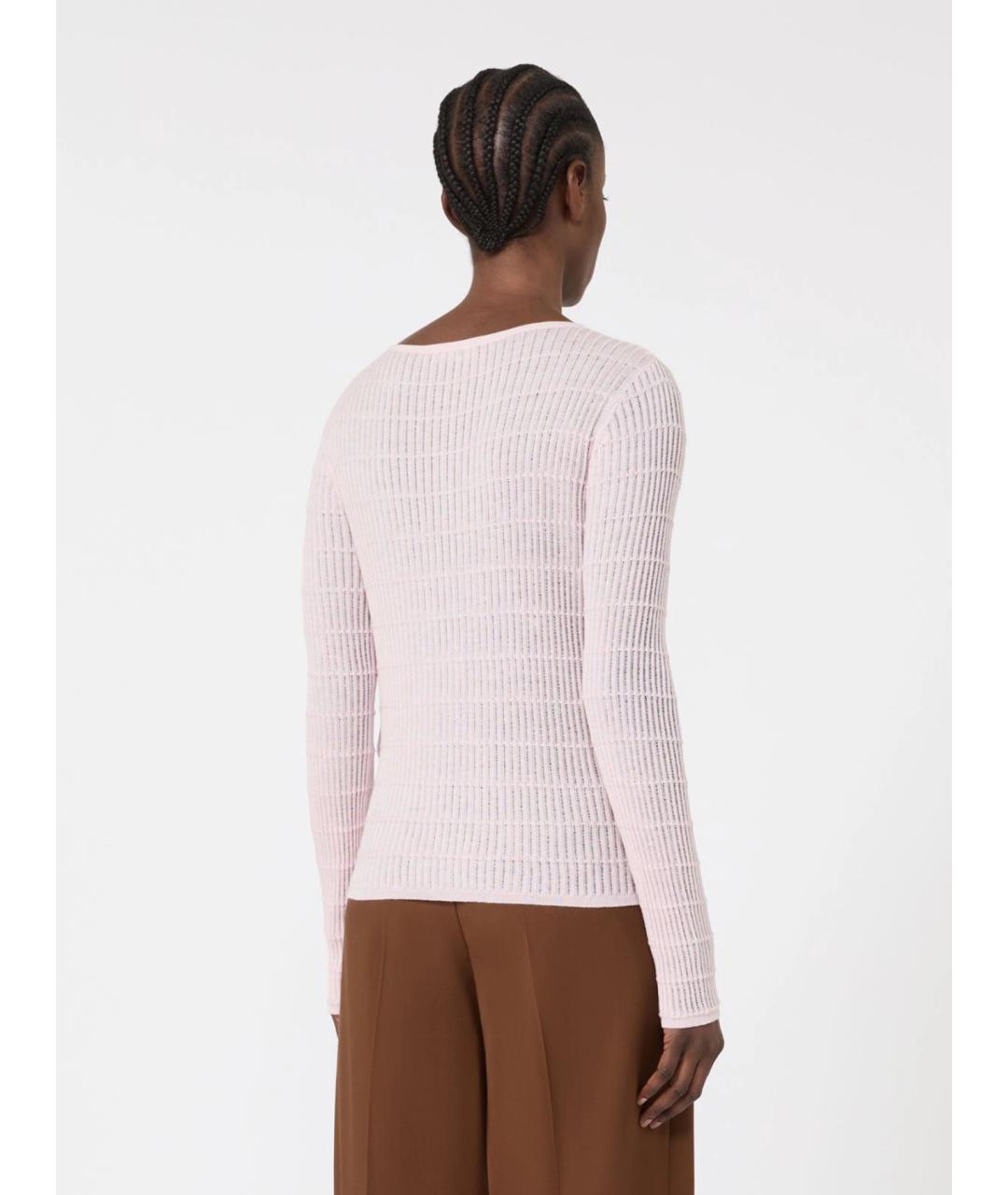 MAX MARA STUDIO Белый шерстяной джемпер / свитер, фото 4