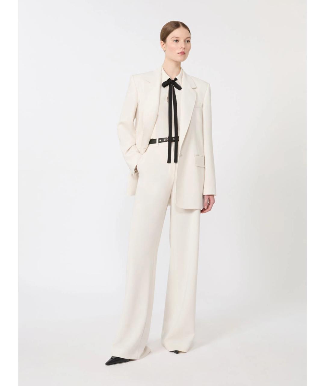 MAX MARA STUDIO Розовый ацетатный жакет/пиджак, фото 2