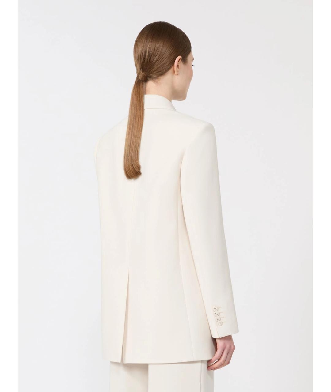 MAX MARA STUDIO Розовый ацетатный жакет/пиджак, фото 4