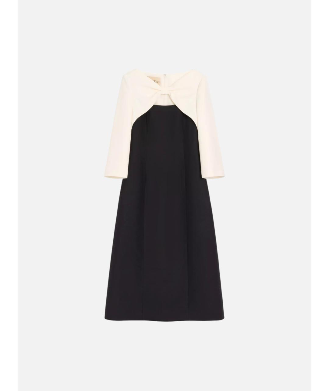 VALENTINO Мульти шерстяное платье, фото 5