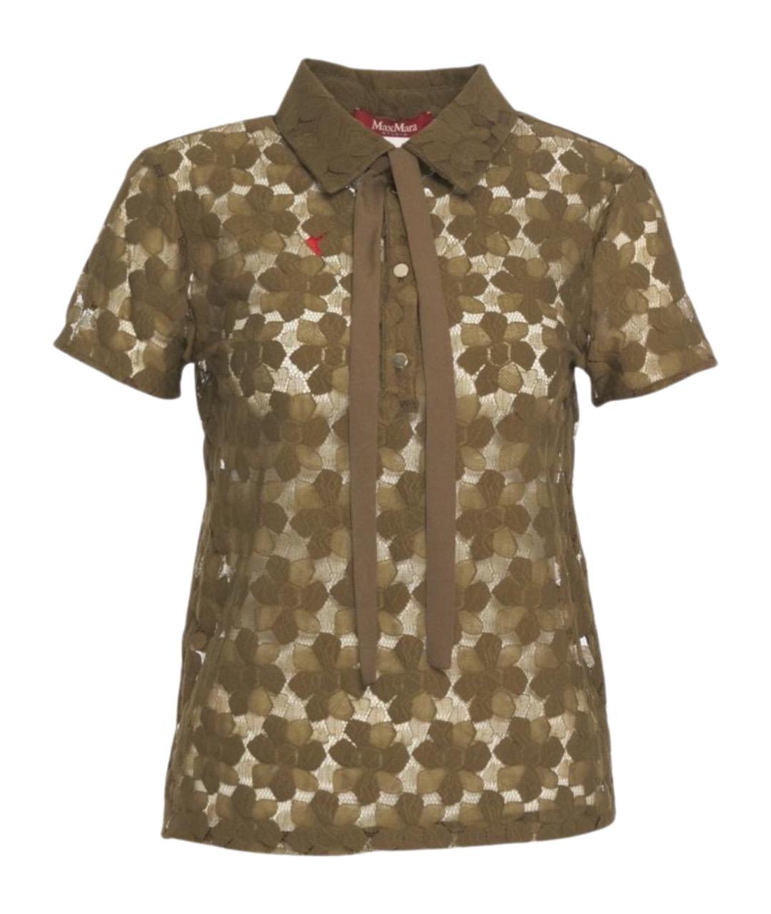 MAX MARA STUDIO Полиамидовая футболка, фото 1