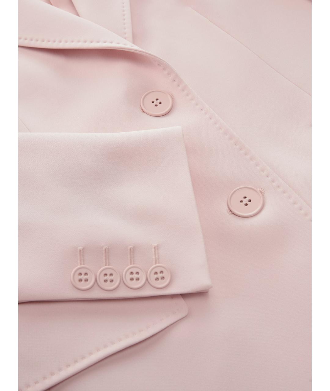 MAX MARA STUDIO Розовый жакет/пиджак, фото 4