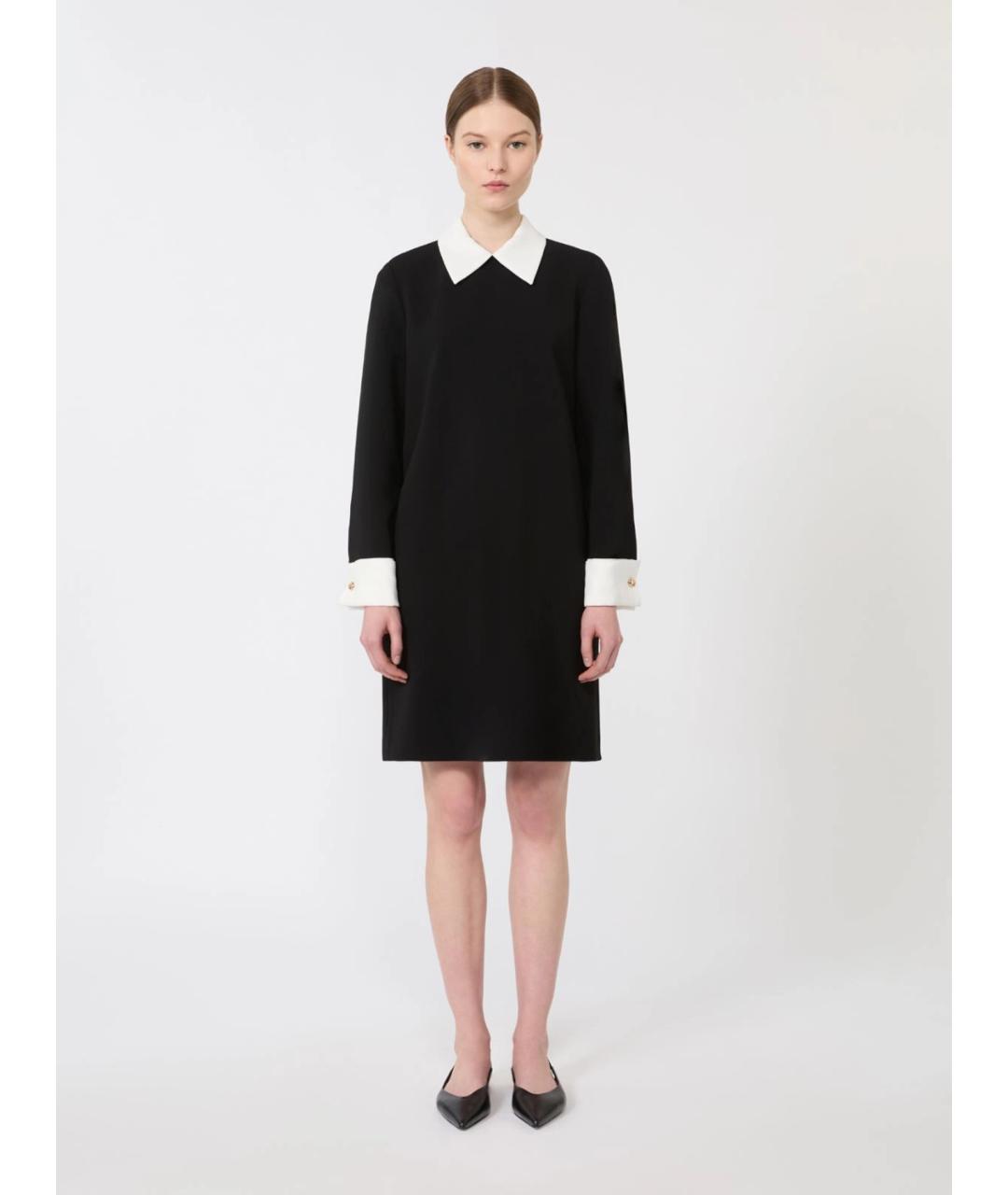 MAX MARA STUDIO Черное повседневное платье, фото 3