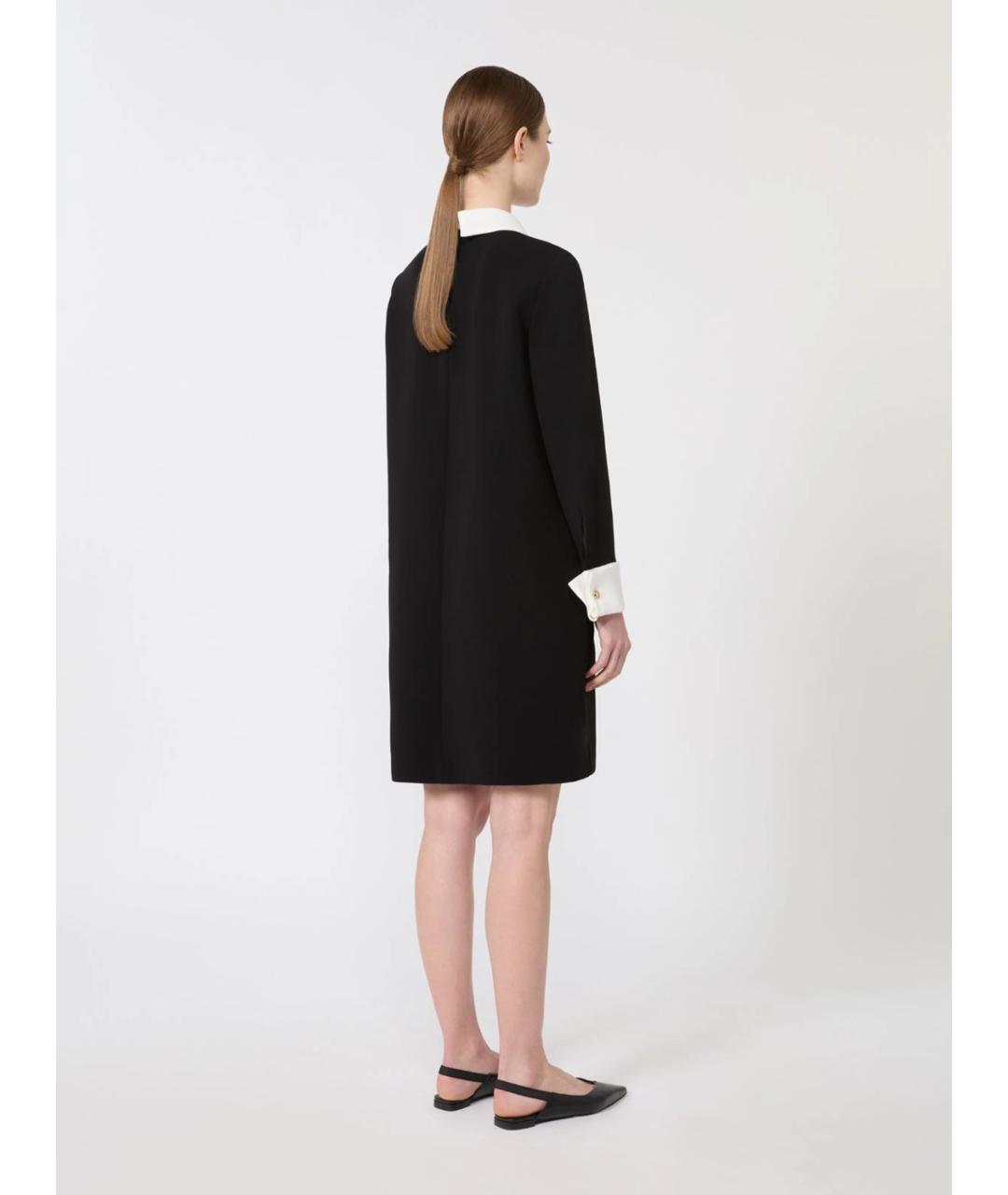 MAX MARA STUDIO Черное повседневное платье, фото 4