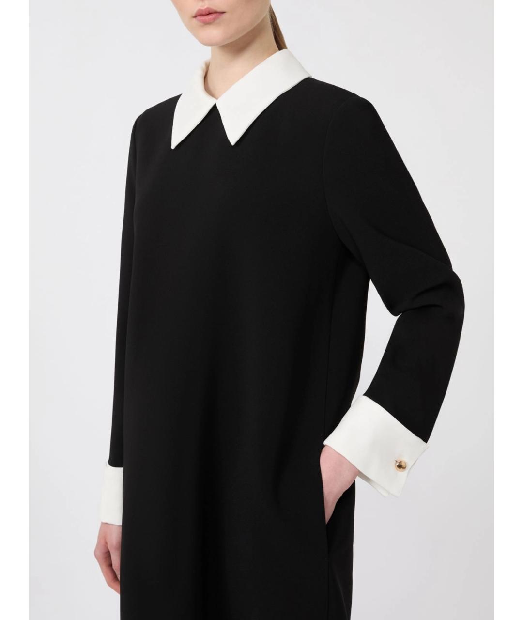 MAX MARA STUDIO Черное повседневное платье, фото 5