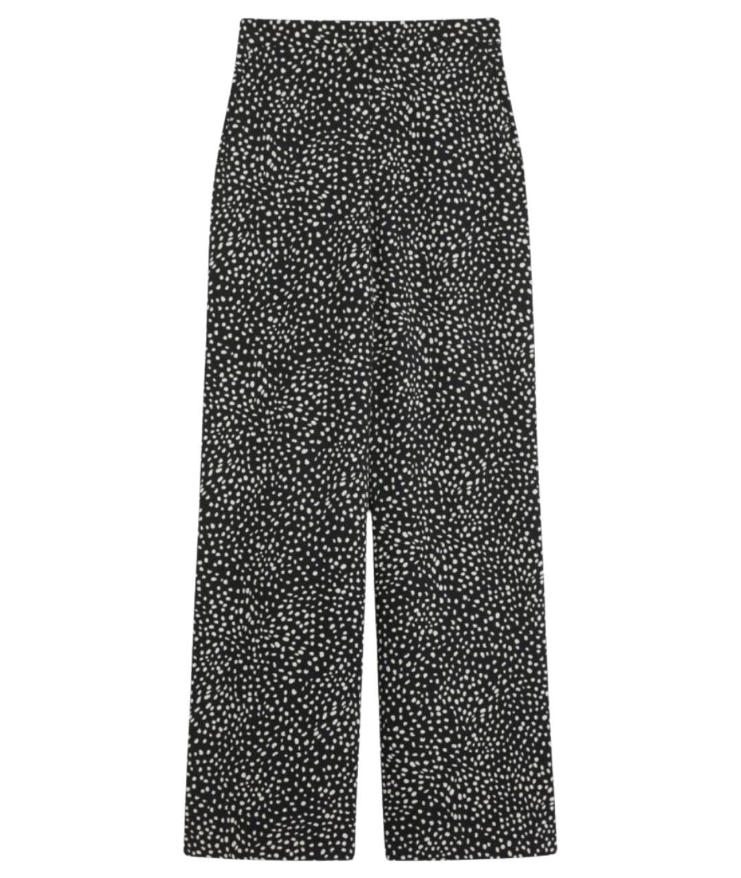 MAX MARA STUDIO Мульти полиэстеровые брюки широкие, фото 1