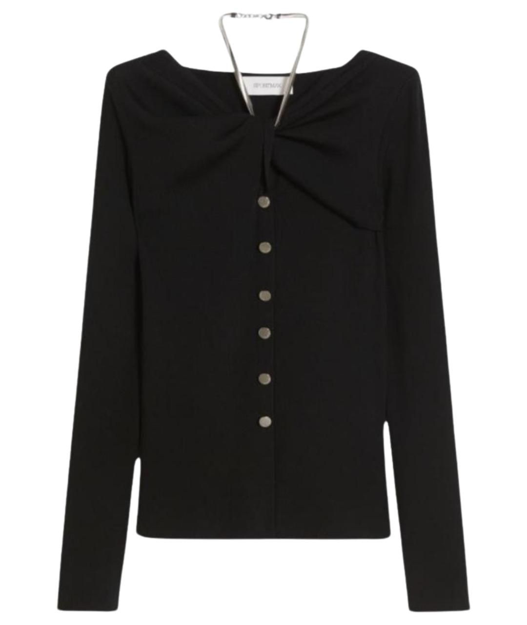 SPORTMAX Черный шерстяной кардиган, фото 1