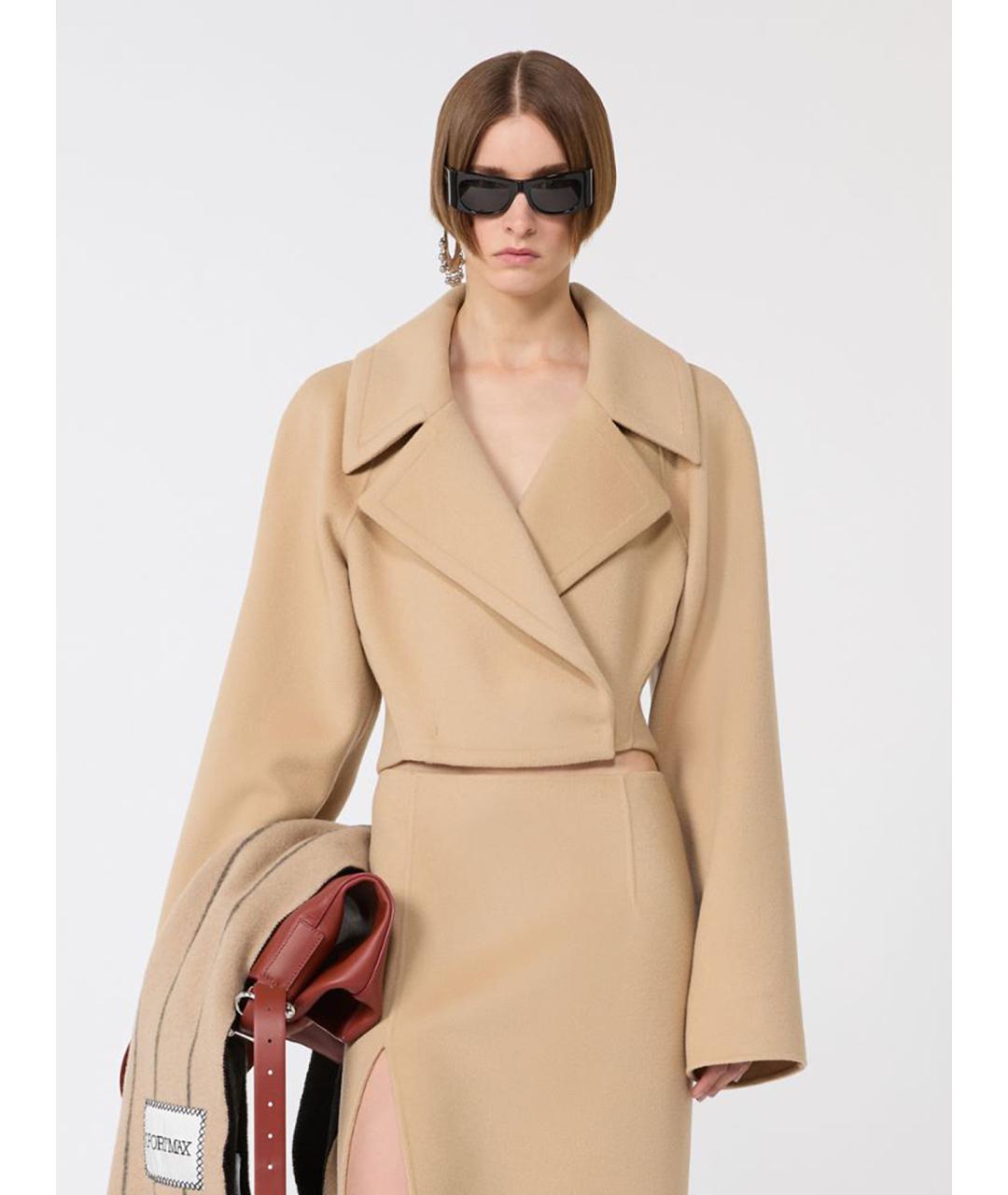 SPORTMAX Шерстяное пальто, фото 3