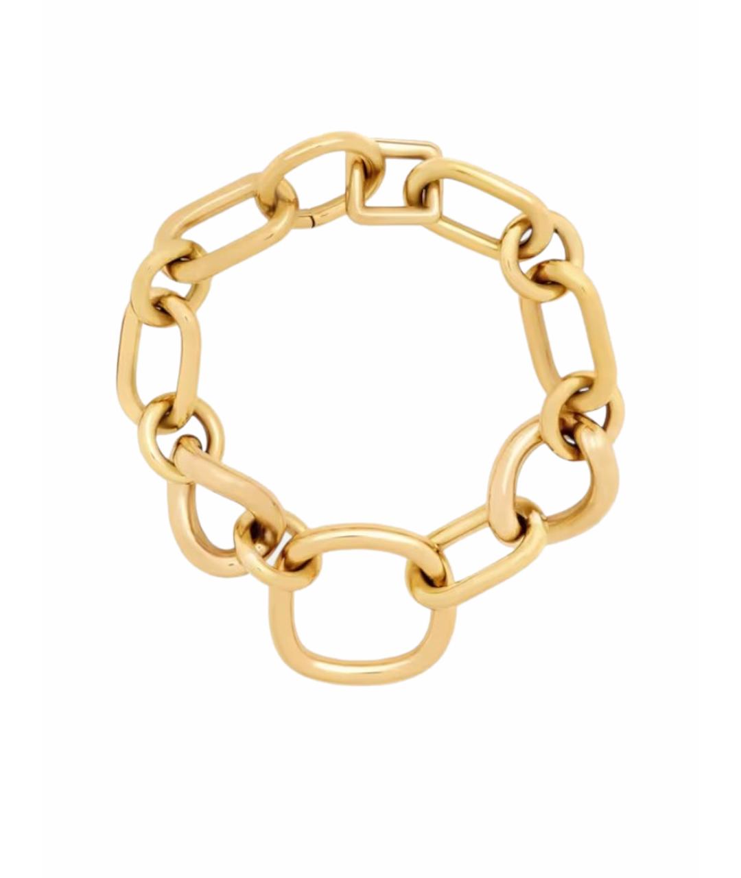 CELINE Золотой металлический браслет, фото 1