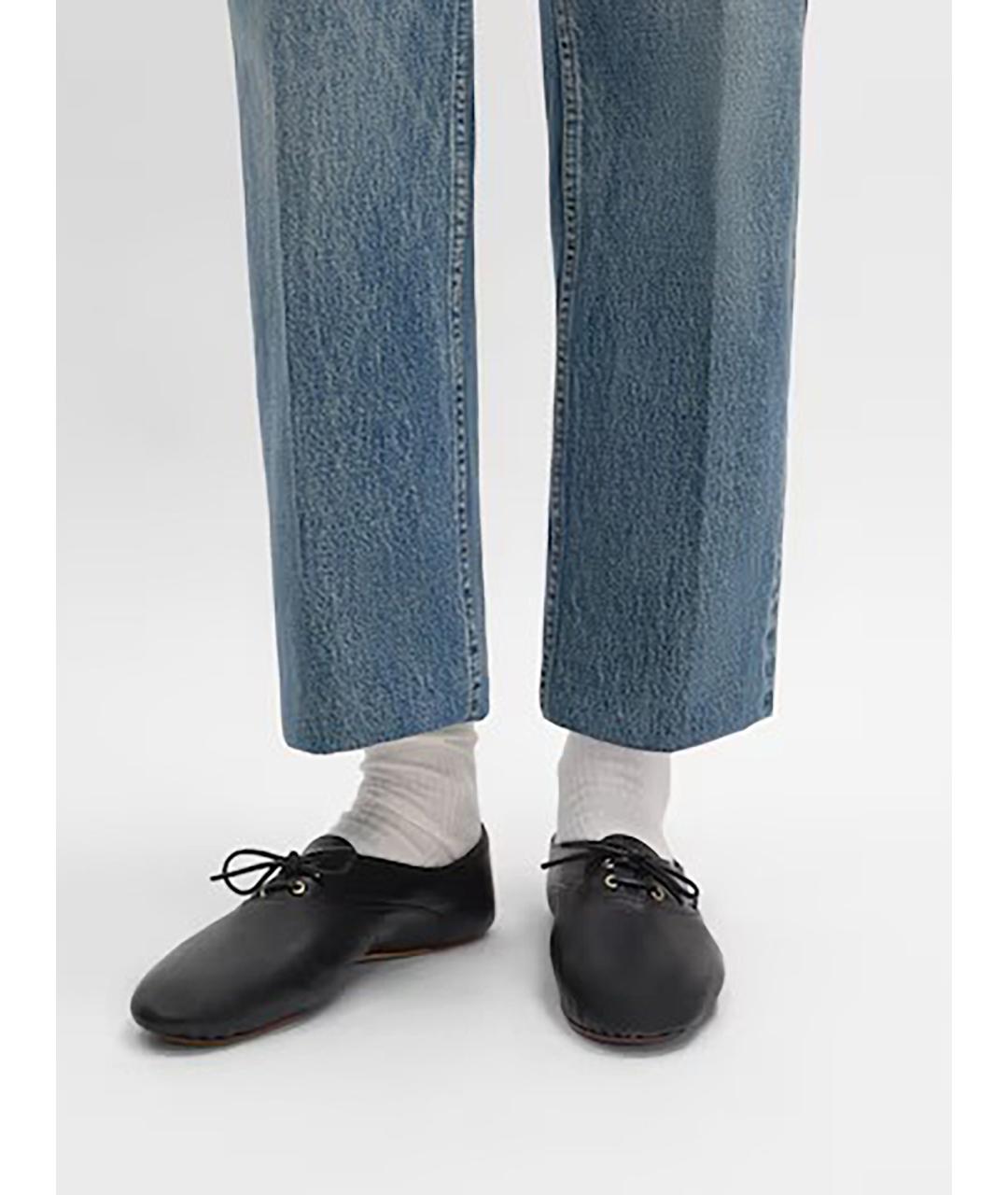 CELINE Черные кожаные ботинки, фото 2