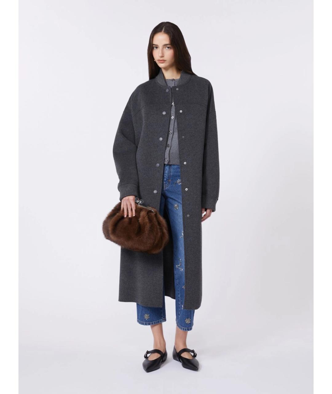 WEEKEND MAX MARA Шерстяное пальто, фото 2