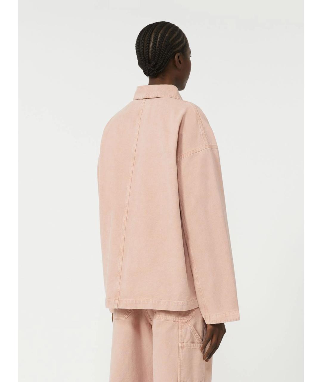 WEEKEND MAX MARA Розовая хлопковая куртка, фото 4