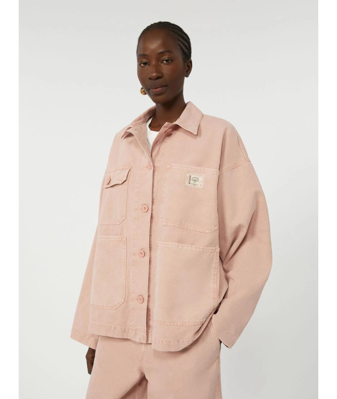 WEEKEND MAX MARA Розовая хлопковая куртка, фото 5