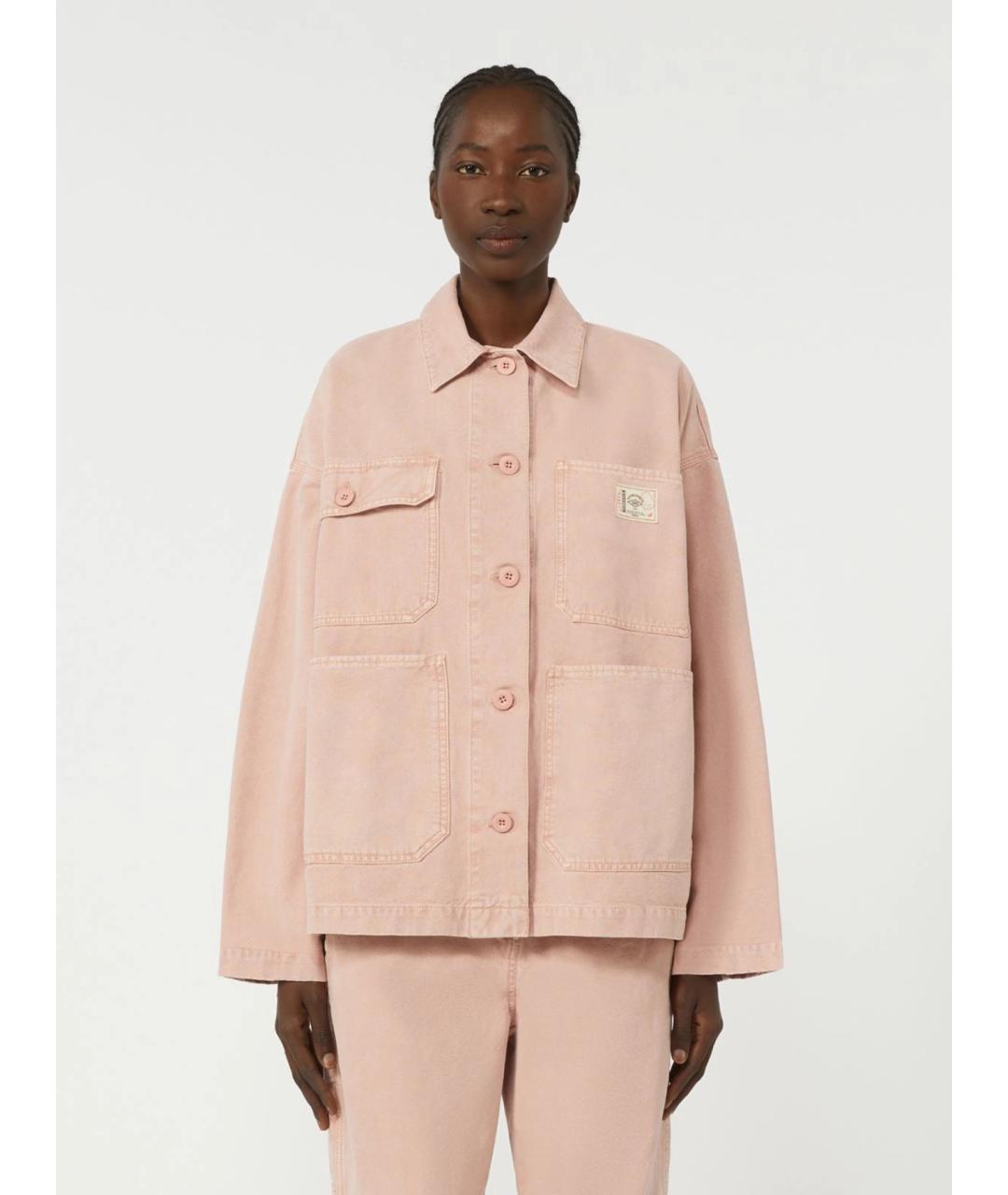 WEEKEND MAX MARA Розовая хлопковая куртка, фото 3