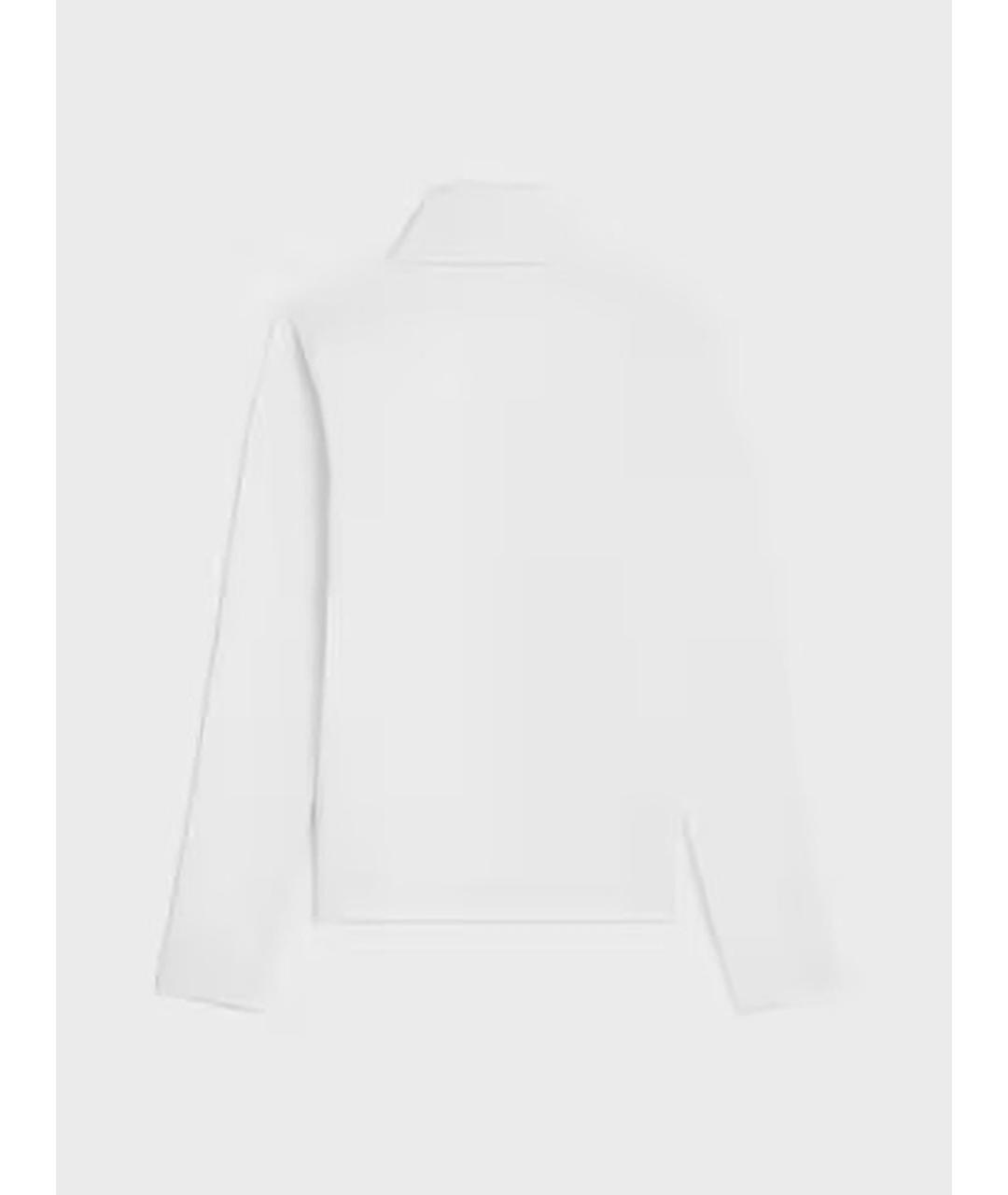 CELINE Белая хлопковая водолазка, фото 2