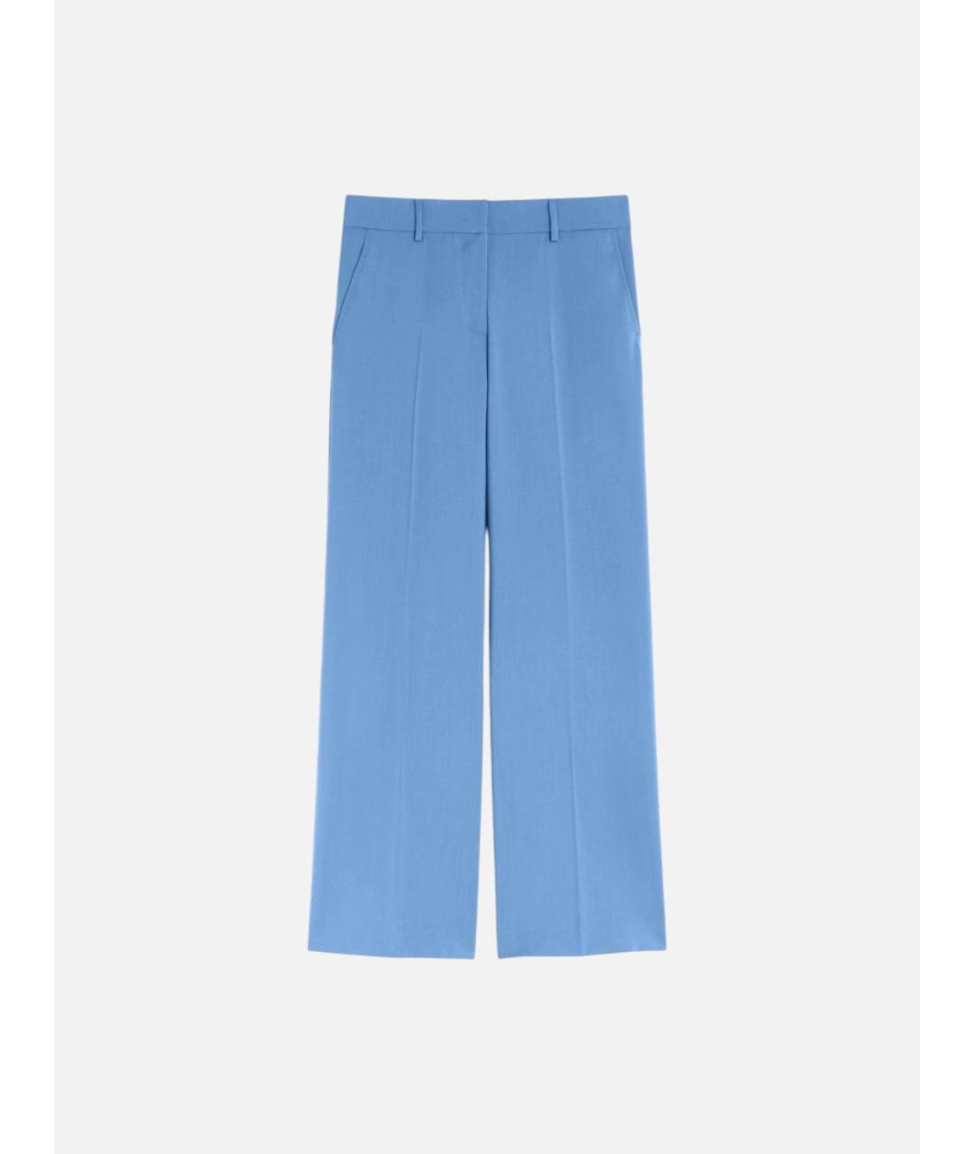 WEEKEND MAX MARA Шерстяные брюки широкие, фото 5