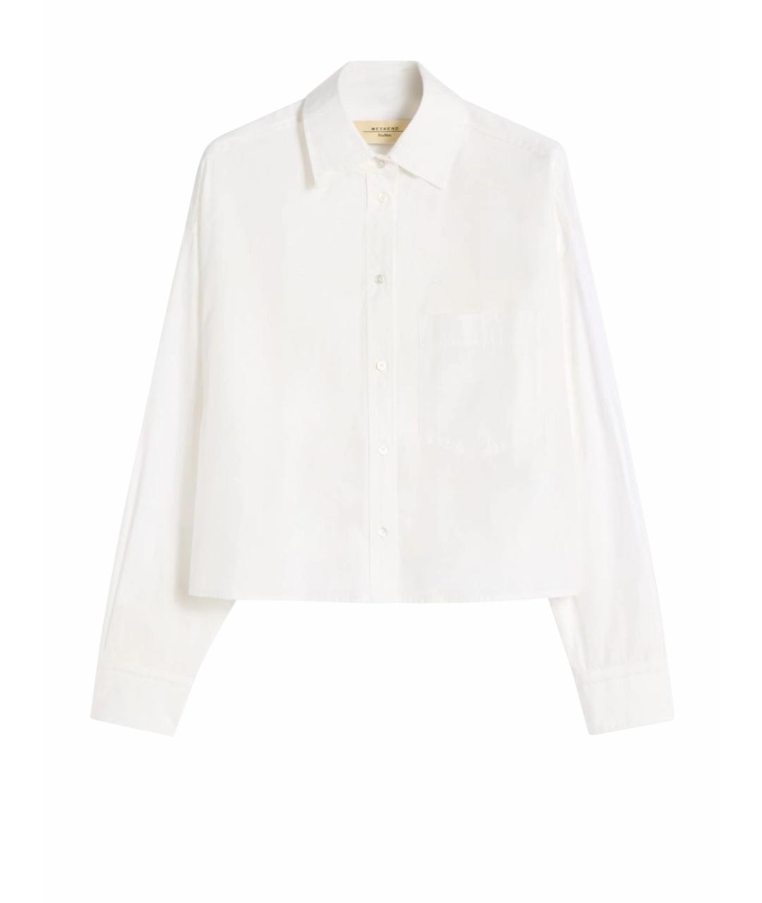 WEEKEND MAX MARA Черная хлопковая рубашка, фото 1