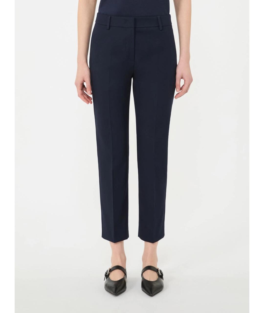 WEEKEND MAX MARA Хлопковые прямые брюки, фото 3