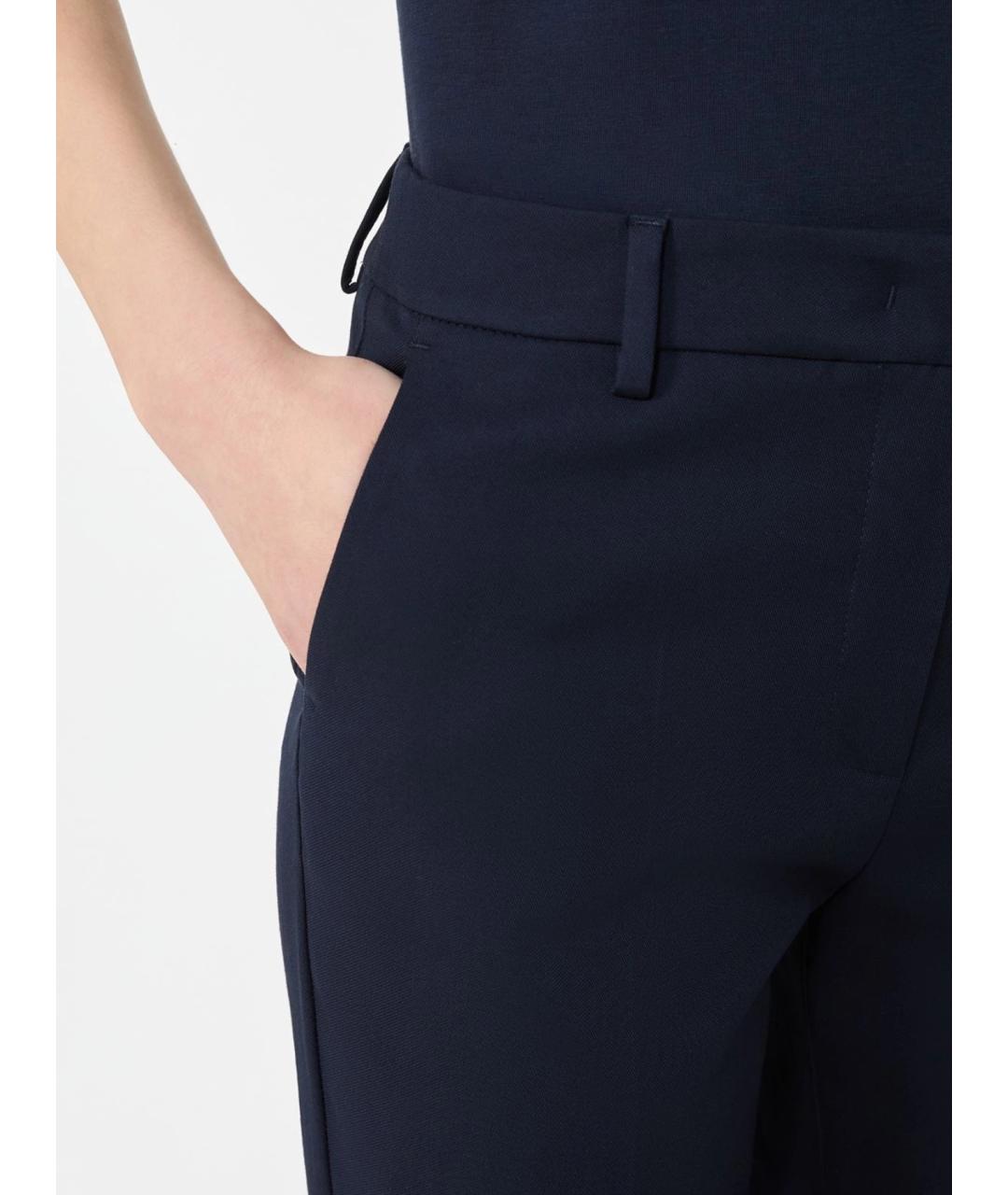 WEEKEND MAX MARA Хлопковые прямые брюки, фото 5