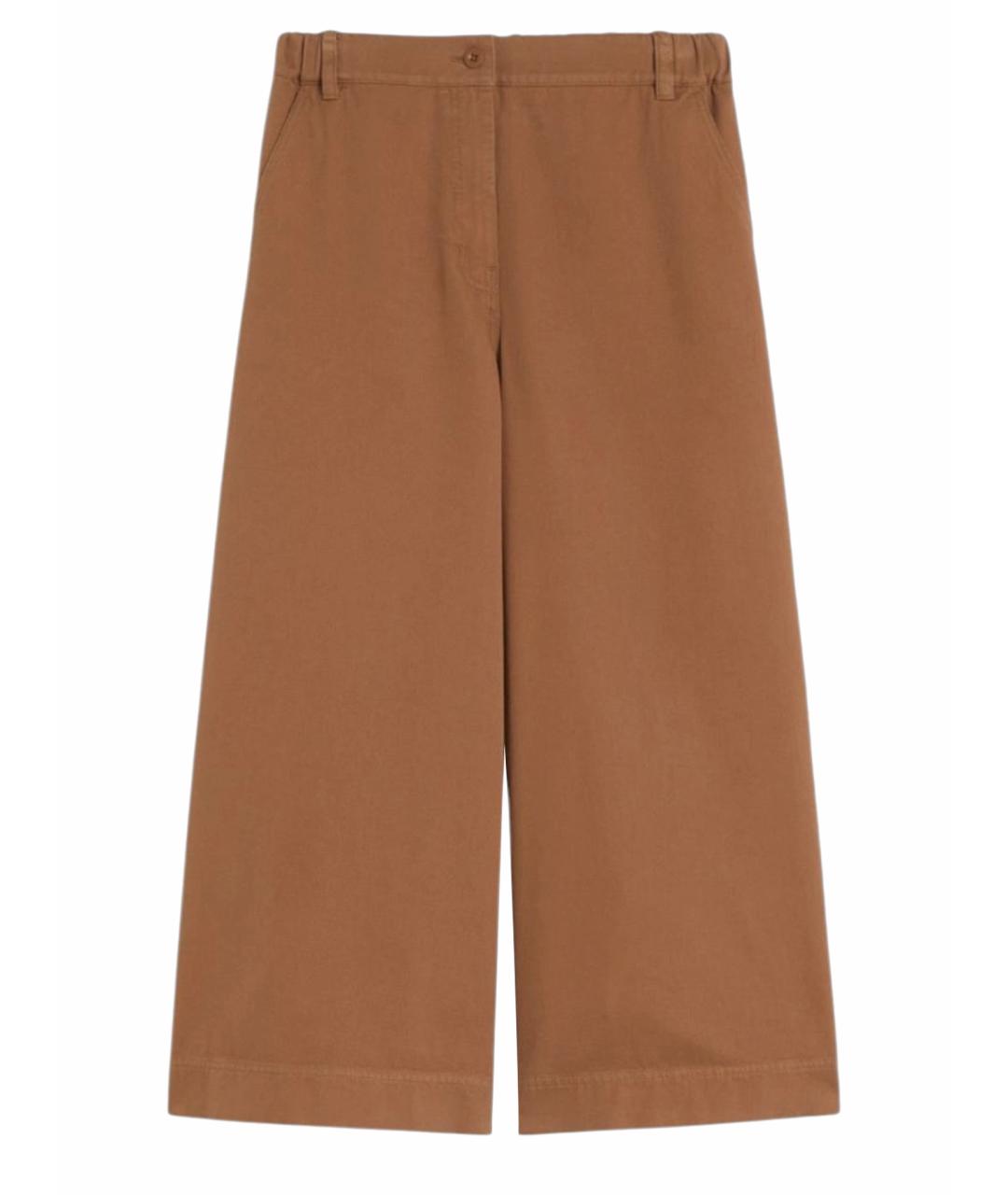 WEEKEND MAX MARA Хлопковые прямые брюки, фото 1